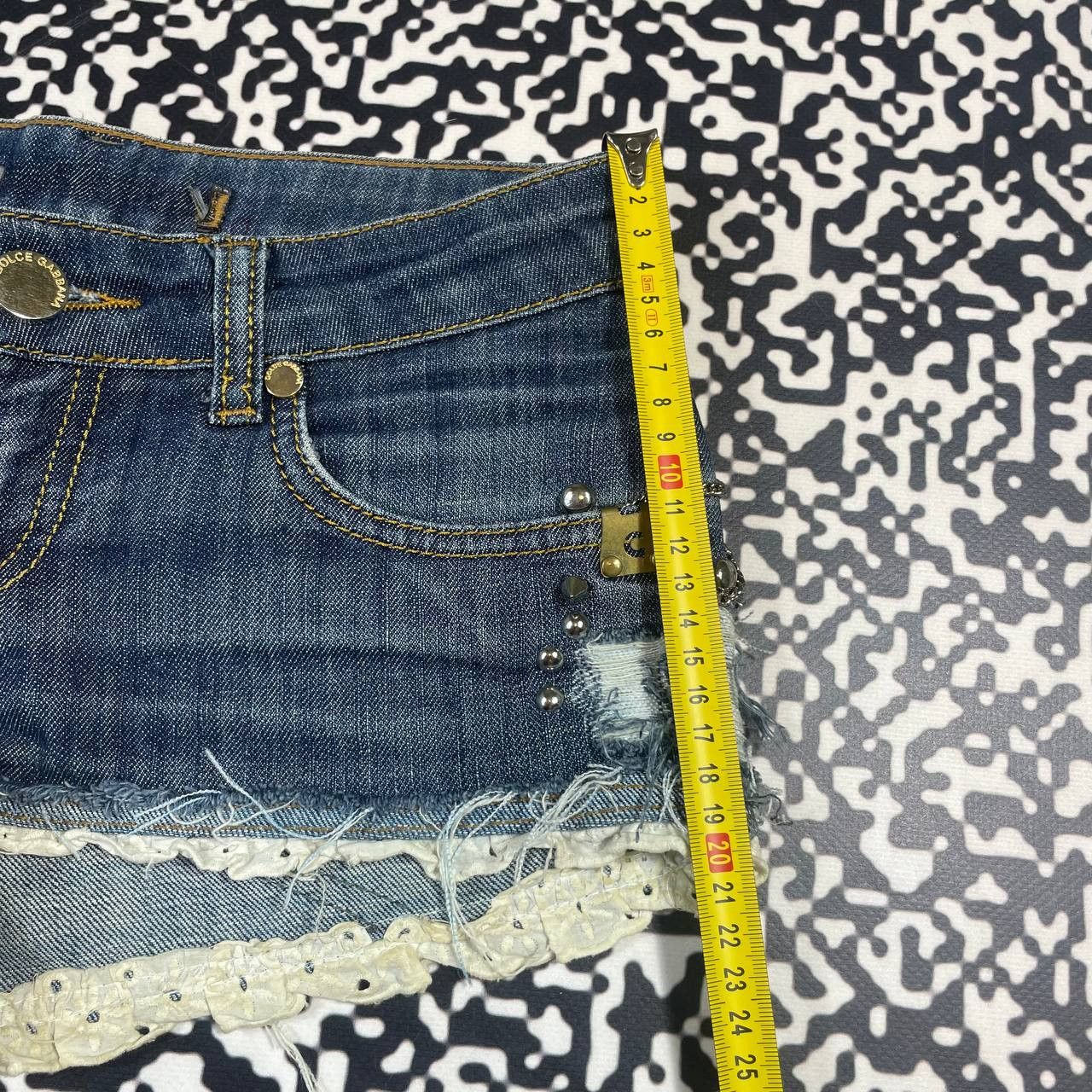 Dolce & Gabbana Vintage Y2K Dolce Gabbana Sexy Luxury Distressed Style Short Size 27" / US 4 / IT 40 - 12 Thumbnail