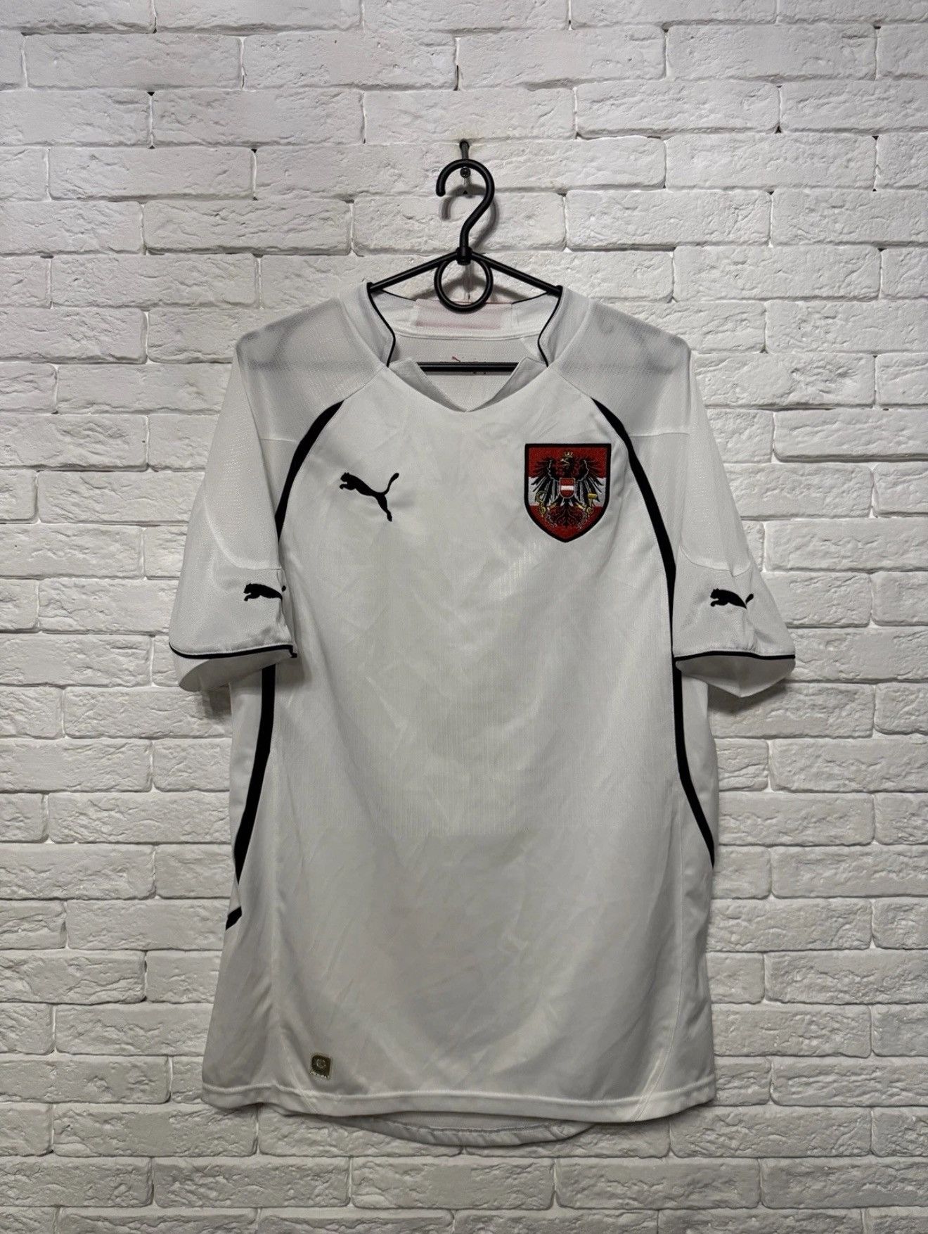 Puma Vintage Puma Austria 2010 Jersey Away Football Shirt Sz M Size US M / EU 48-50 / 2 - 1 Thumbnail