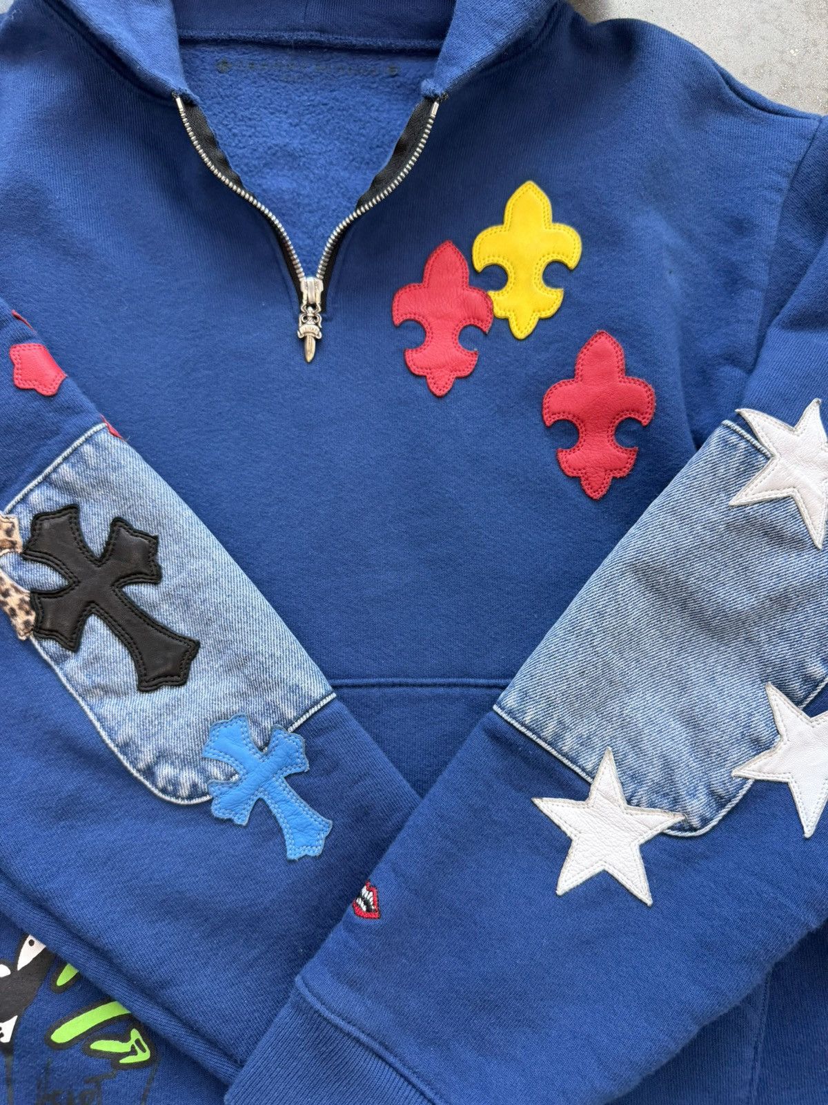 Chrome Hearts Chrome Hearts MATTY BOY Quarter ZIP Hoodie SAMPLE Sz M Size US M / EU 48-50 / 2 - 7 Thumbnail