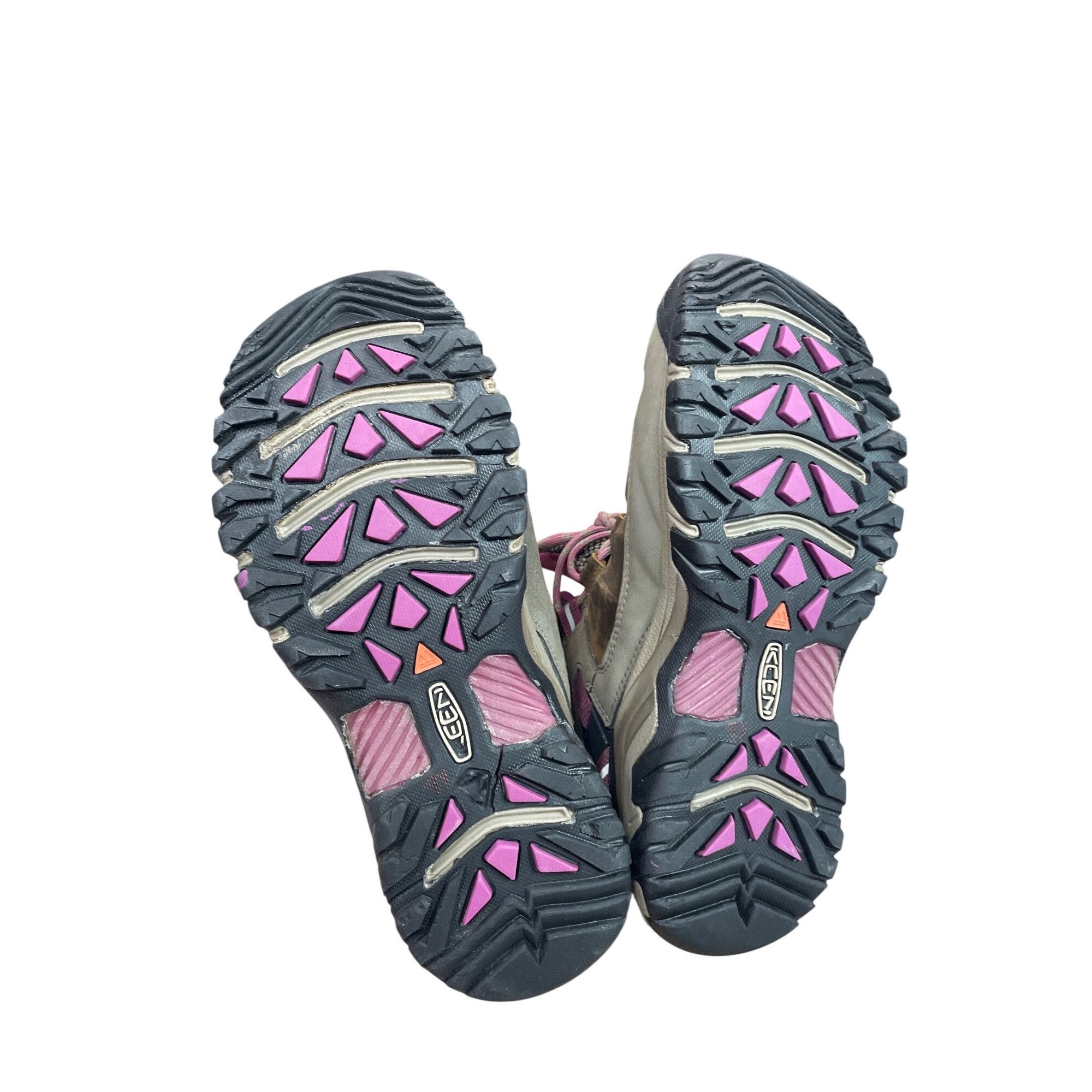 KEEN Keen Dry Womans Brown Pink Suede Waterproof Hike Boots Sz 10 Size US 10 / IT 40 - 4 Thumbnail