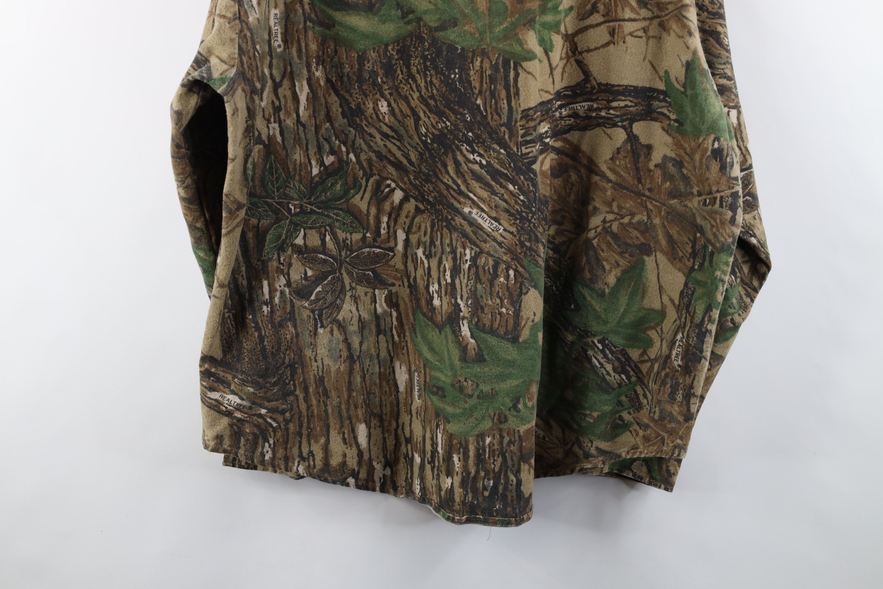 Vintage Vintage 90s Streetwear Realtree Camouflage Button Shirt USA Size US XL / EU 56 / 4 - 12 Thumbnail