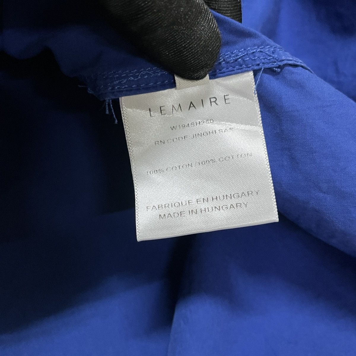 Christophe Lemaire × Lemaire Rare Lemaire Stand Collar Long Shirt/Light Jacket Size M / US 6-8 / IT 42-44 - 8 Thumbnail