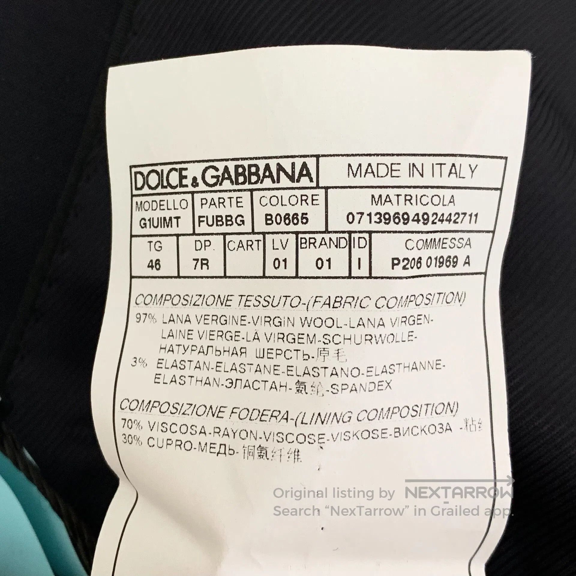 Dolce & Gabbana Dolce Gabbana Purple Wool Suit Jacket. Size US S / EU 44-46 / 1 - 6 Thumbnail