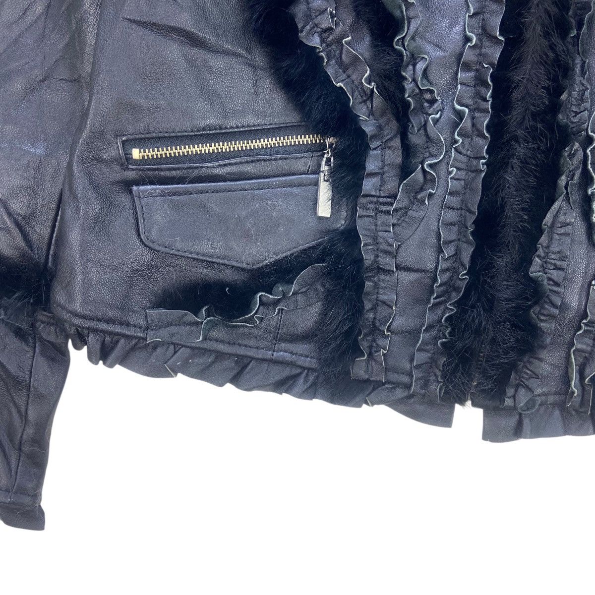 Griffin Griffin Sheepskin Leather Fur Lapin Jacket Size S / US 4 / IT 40 - 11 Thumbnail