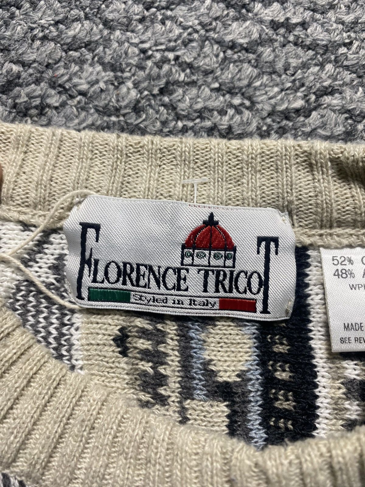 Florence Tricot Florence Tricot like Coogi sweater Size US L / EU 52-54 / 3 - 5 Thumbnail