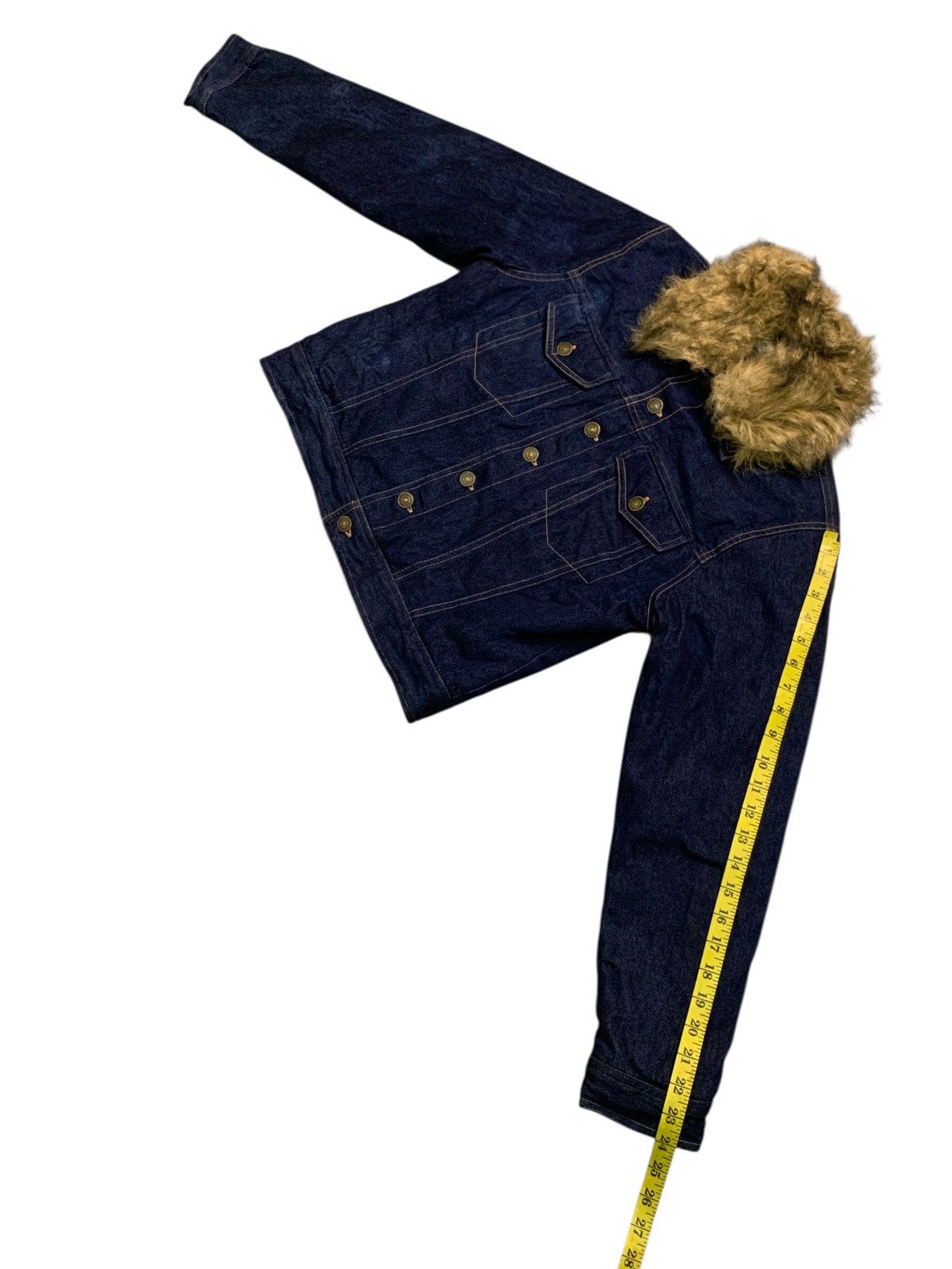 Japanese Brand Rare Design Trend Club Denim Jackets Size L / US 10 / IT 46 - 13 Thumbnail