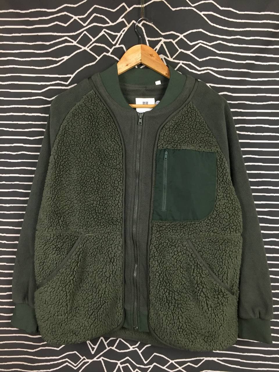 Uniqlo × White Mountaineering Uniqlo X White Mountaineering Fleece Oversized Jacket Size US M / EU 48-50 / 2 - 1 Thumbnail