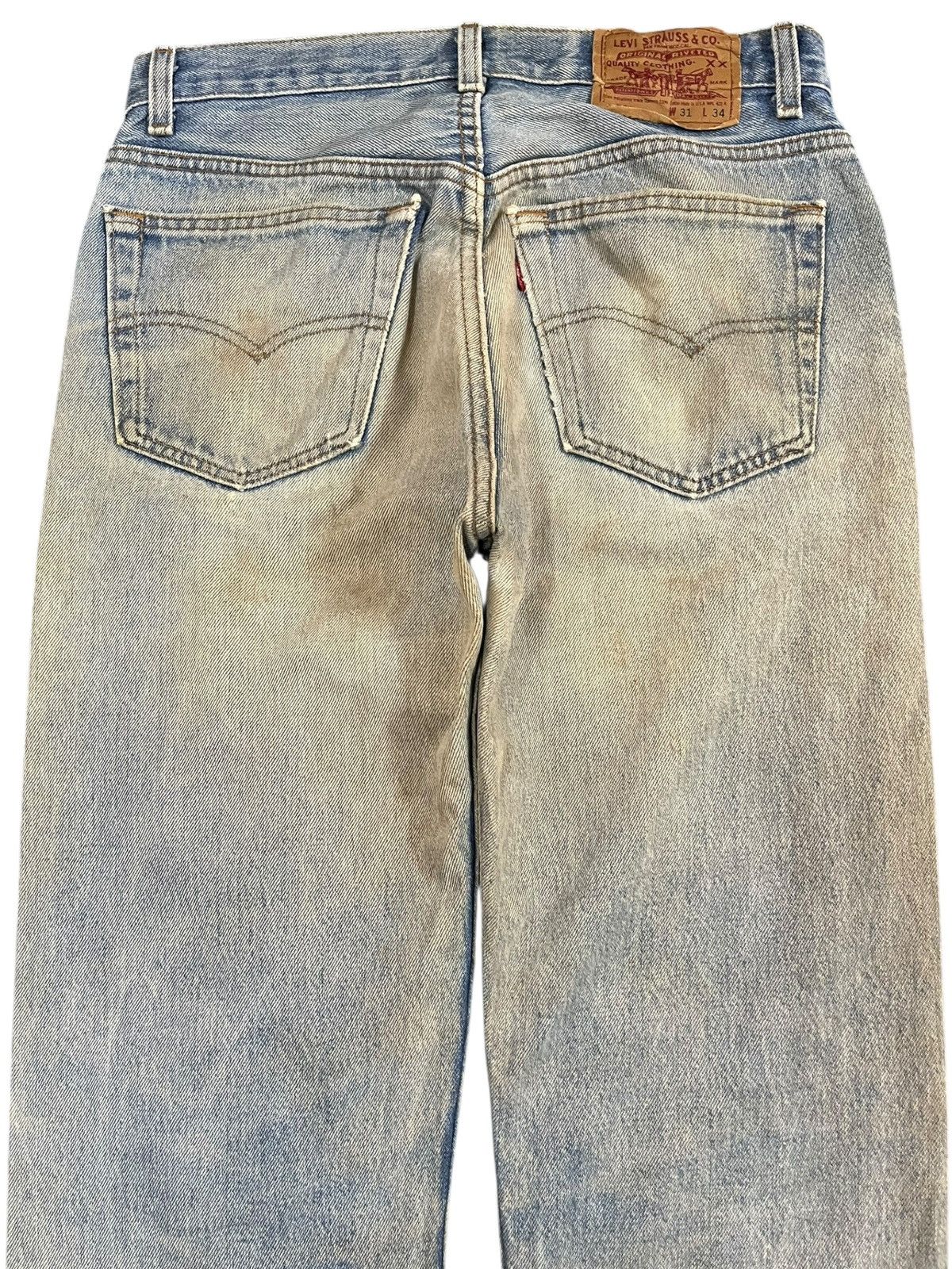 LVC × Levi's × Levi's Vintage Clothing Vintage Levi’s 501xx Mudwash Distressed Denim Size US 29 - 6 Thumbnail