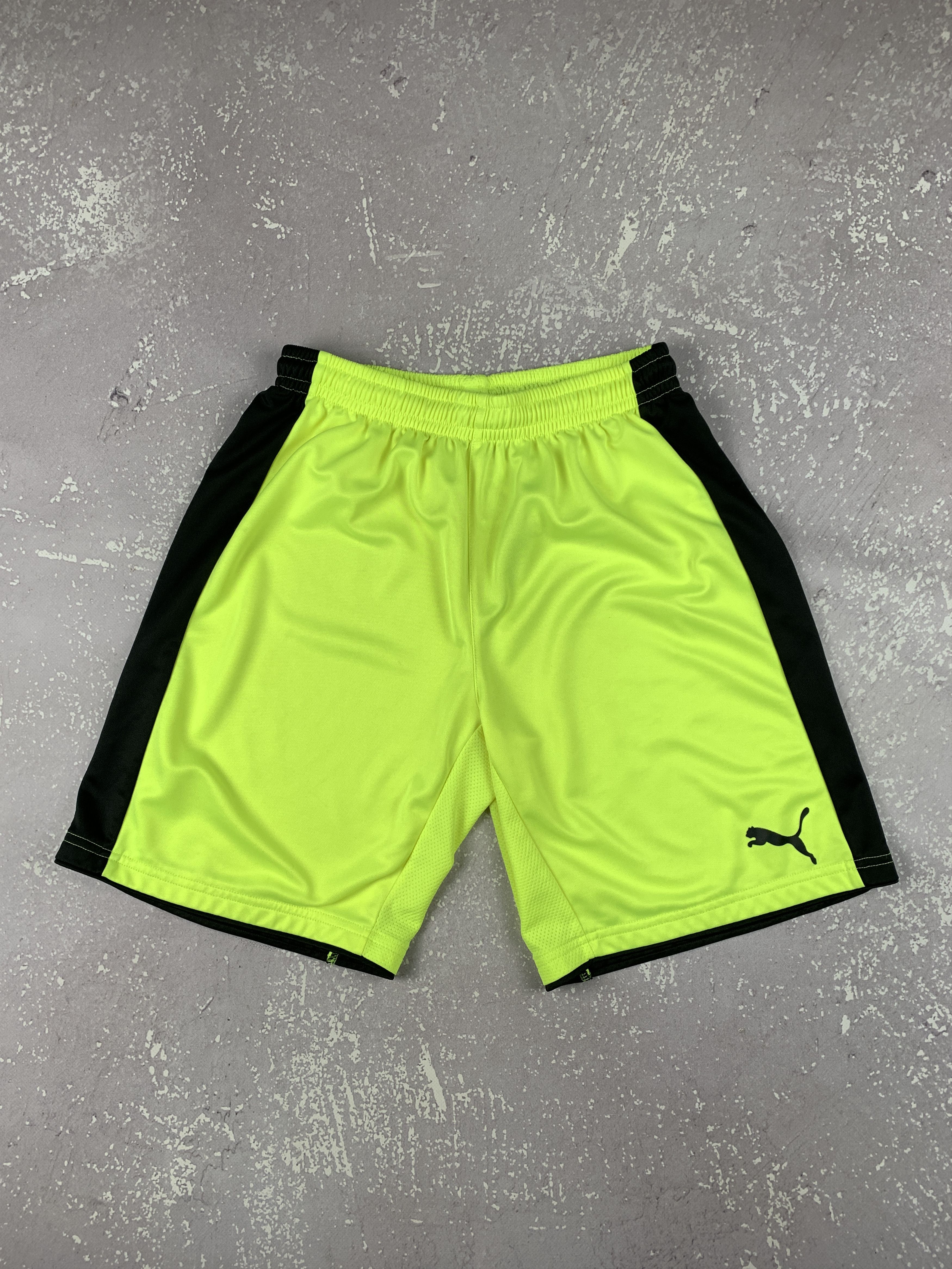 Puma Puma Acid Soccer Football Sport Shorts Mens M Acid Green Size US 32 / EU 48 - 1 Thumbnail