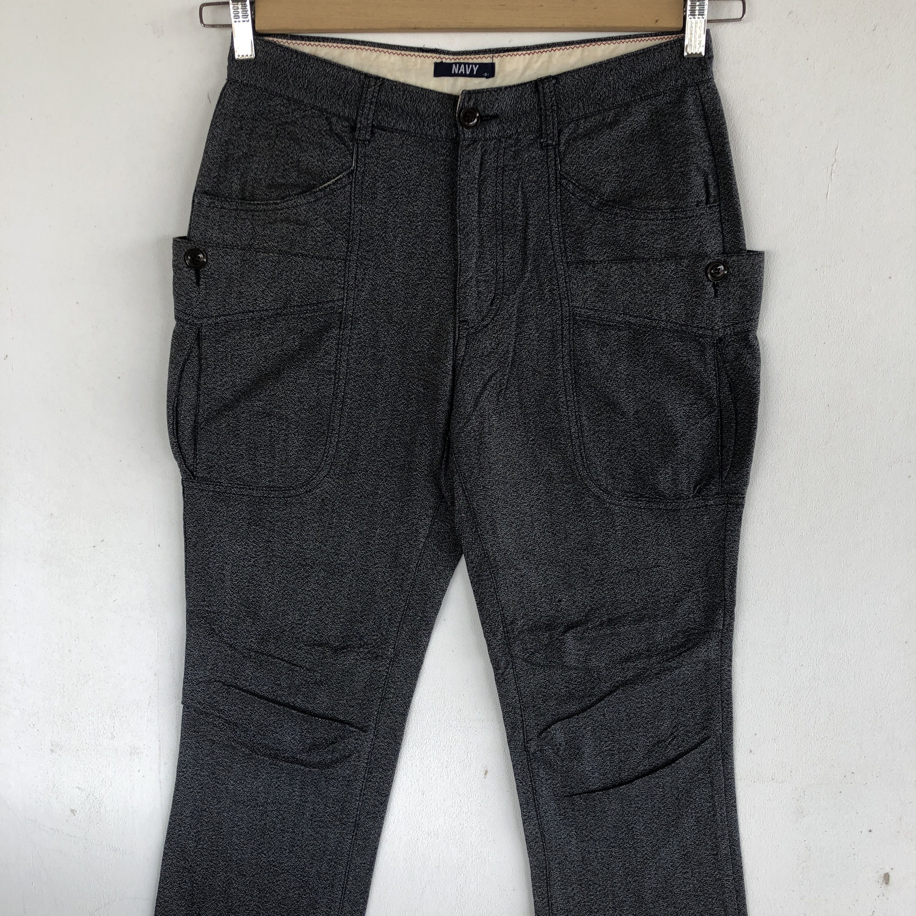 Japanese Brand Vintage Japanese Cargo Pants Multi Pocket Fatigue Trousers Size US 30 / EU 46 - 3 Thumbnail