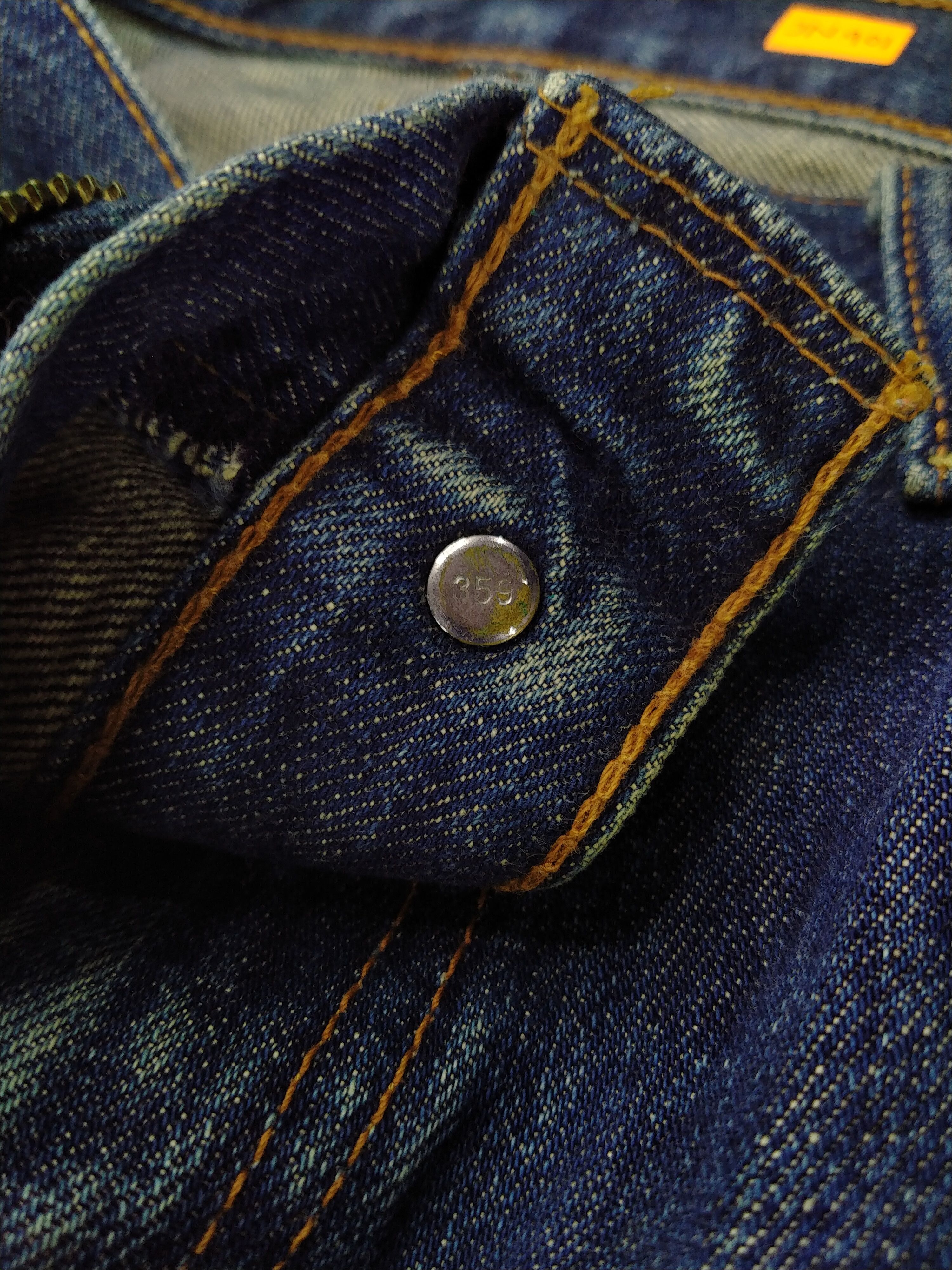 Japanese Brand Dirty Blue Vintage Levi's 503 Jeans 32x34 Denim -JN901 Size US 32 / EU 48 - 11 Thumbnail