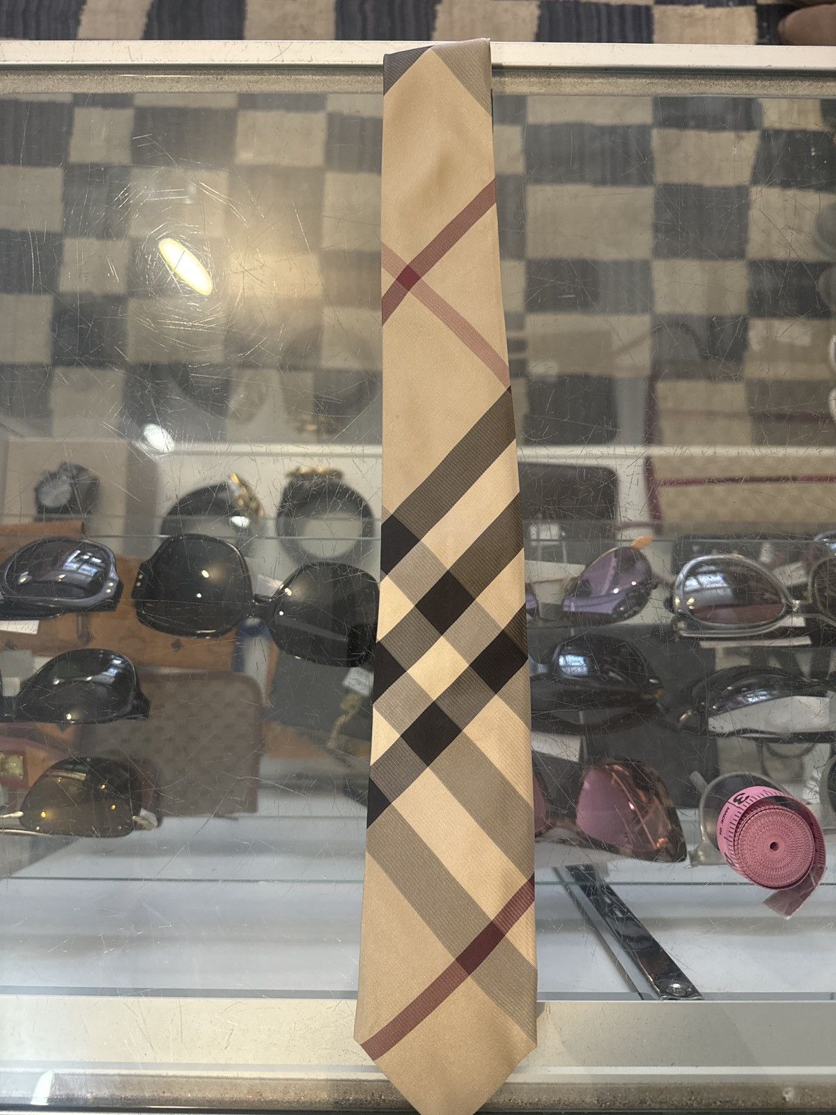 Burberry Burberry Plaid Tie Size ONE SIZE - 2 Thumbnail