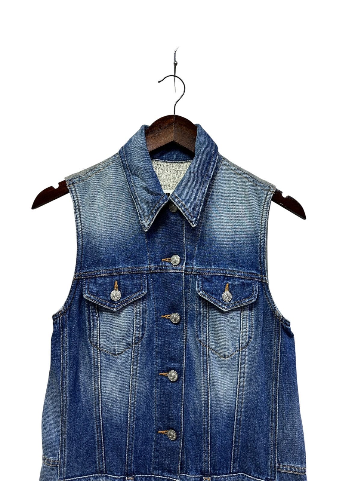 Maison Margiela Maison Margiela Denim Maxi Dress Italy Size S / US 4 / IT 40 - 2 Thumbnail