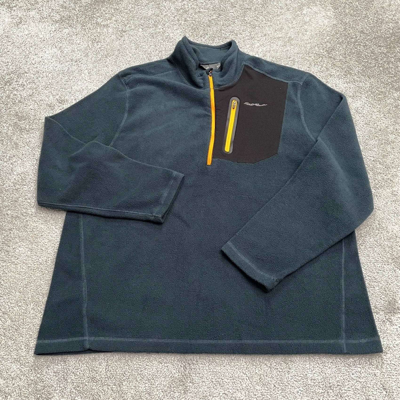 Eddie Bauer Eddie Bauer Cloud Layer Pro Fleece Jacket Mens XL Blue 1/4 Zip Outdoor Hiking Size US XL / EU 56 / 4 - 2 Thumbnail