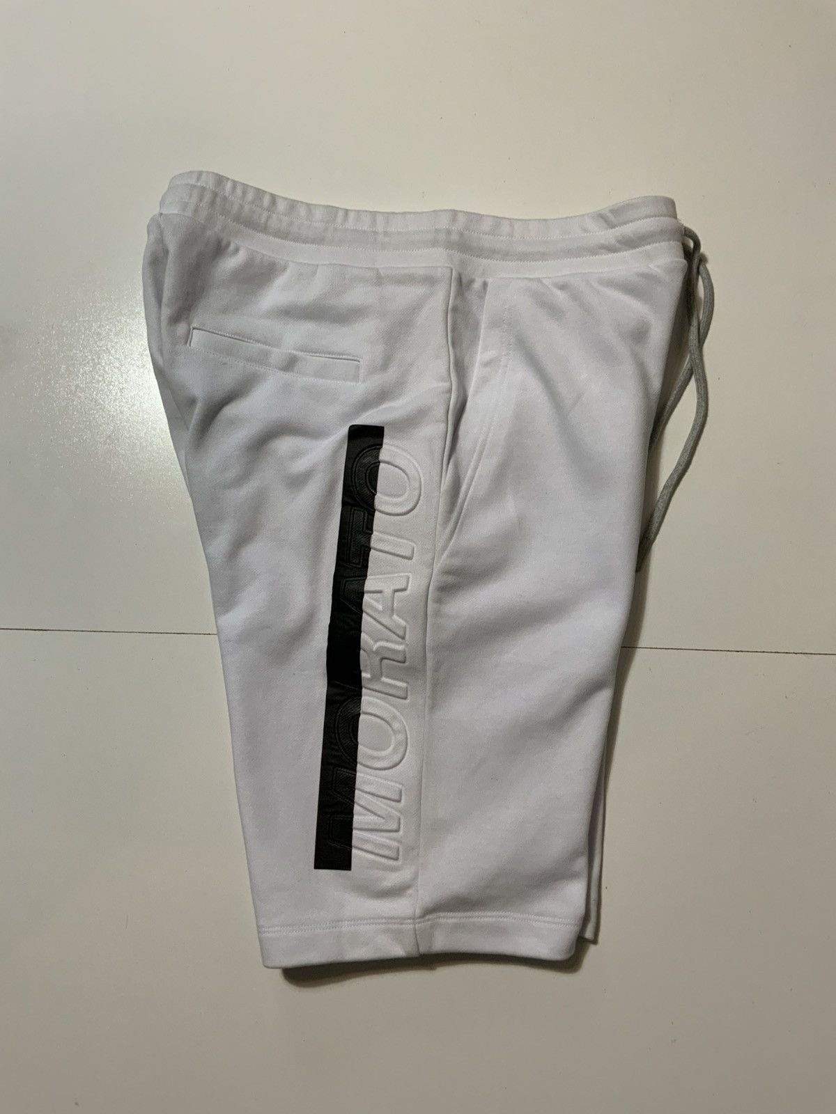 Antony Morato Antony Morato Lifted Lettering Spellout Terry Sweat Shorts Size US 34 / EU 50 - 1 Thumbnail