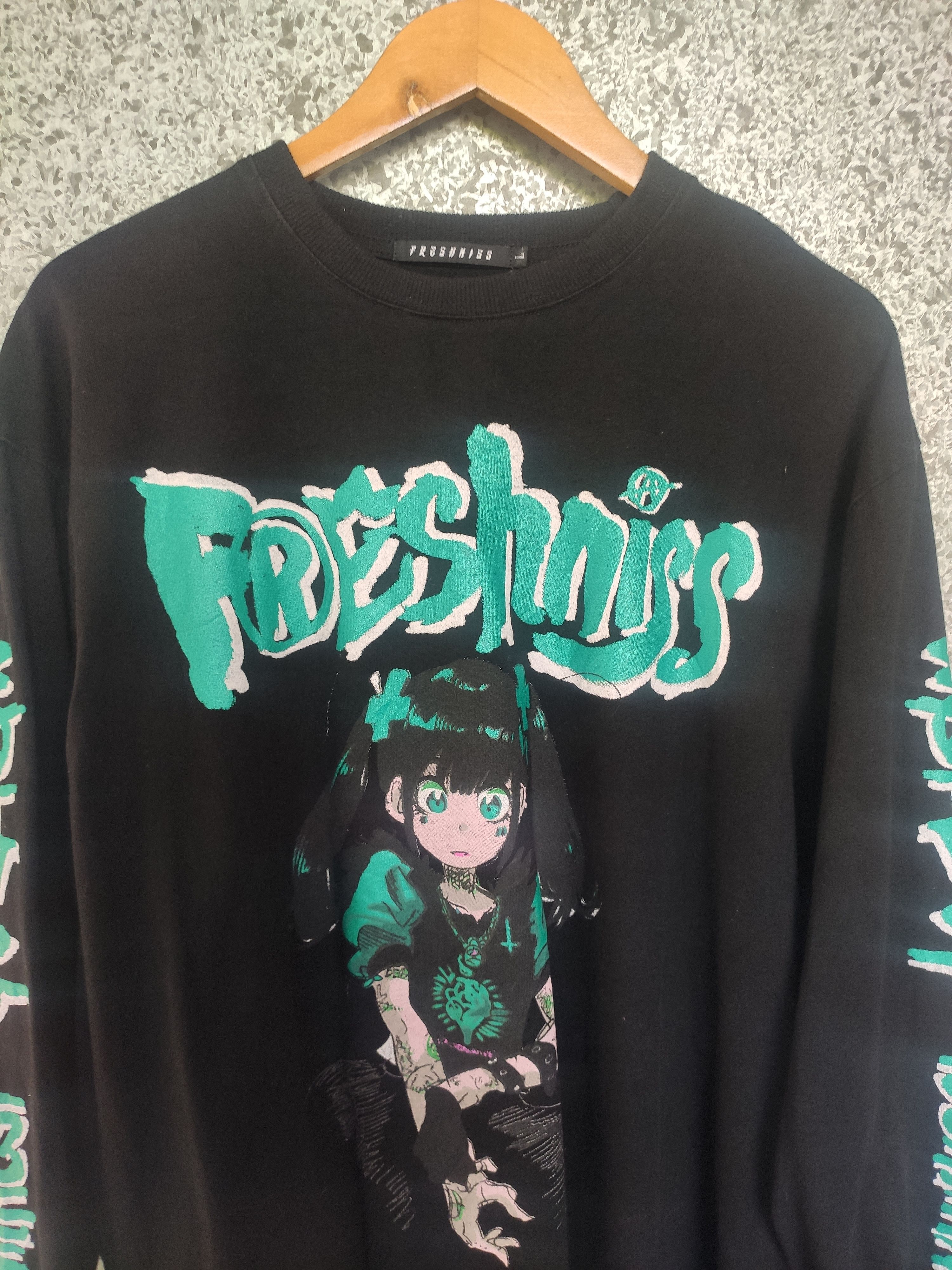 Japanese Brand Freshniss t shirt long sleeve Size US L / EU 52-54 / 3 - 2 Thumbnail