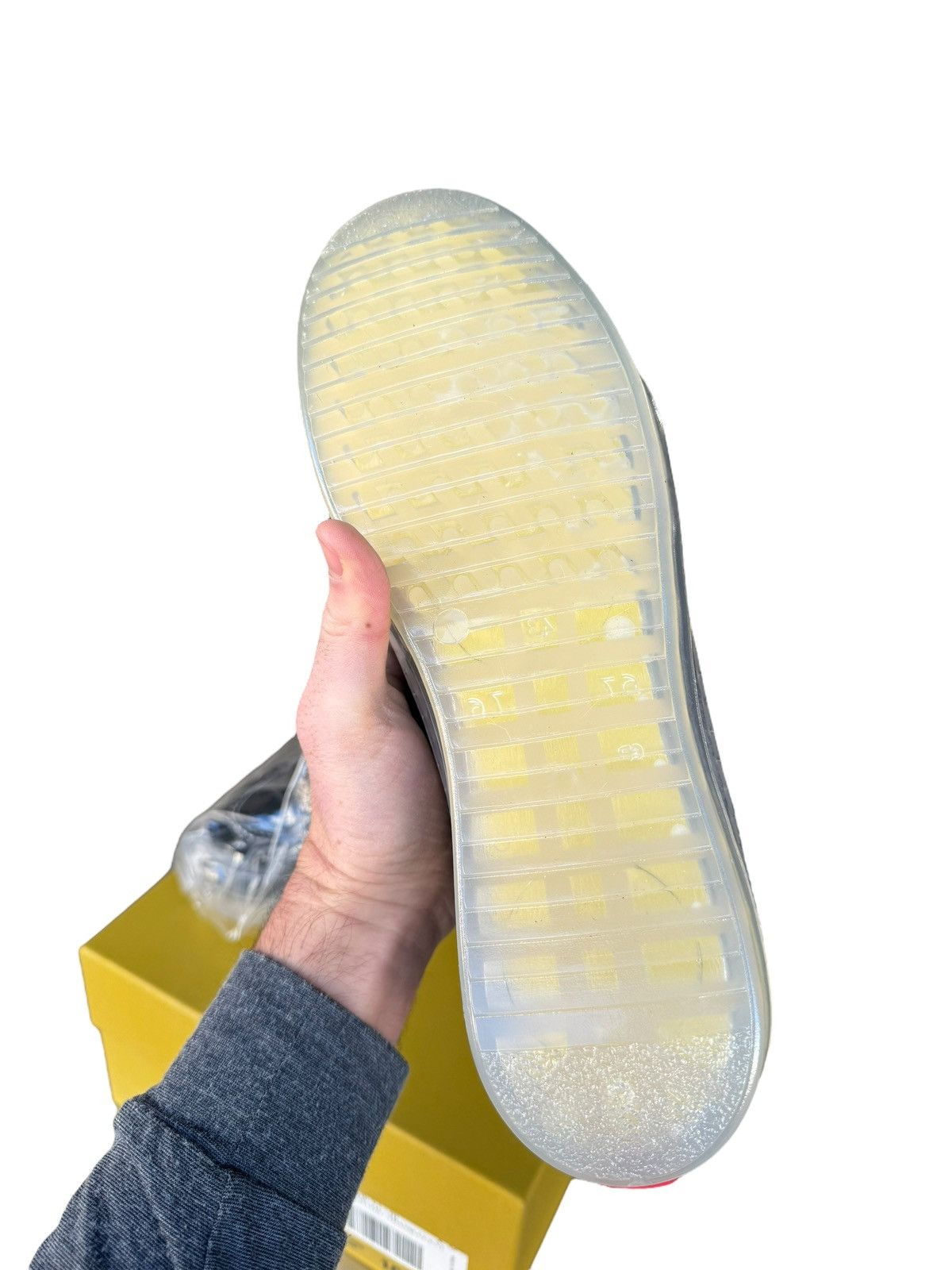 Rhude V1 Black Hi Translucent Sole Size US 9 / EU 42 - 12 Thumbnail