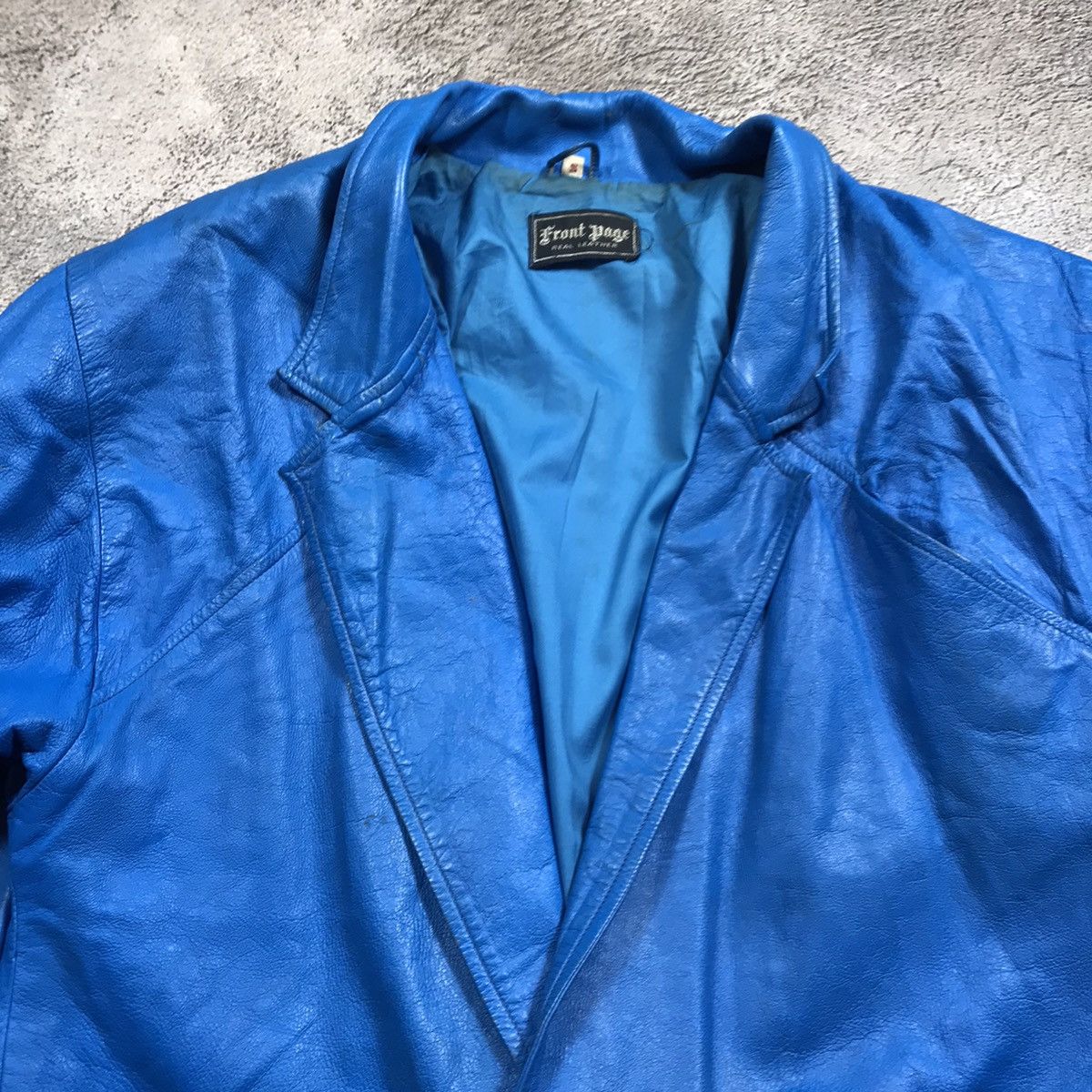 Vintage Vintage Y2K Blue Oversized Blazer Streetwear Casual Washed S Size S / US 4 / IT 40 - 3 Thumbnail