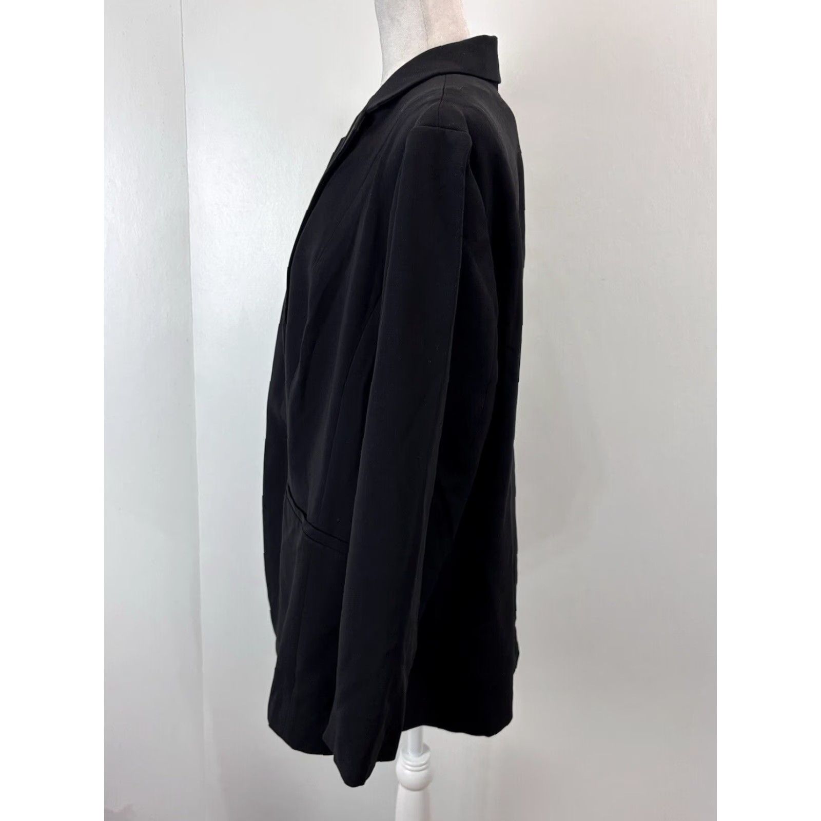 Talbots Talbots Black Blazer Coat Women's Plus Size 18W Business Sweater Jacket Formal Classic Size XXL / US 16-18 / IT 52-54 - 4 Thumbnail