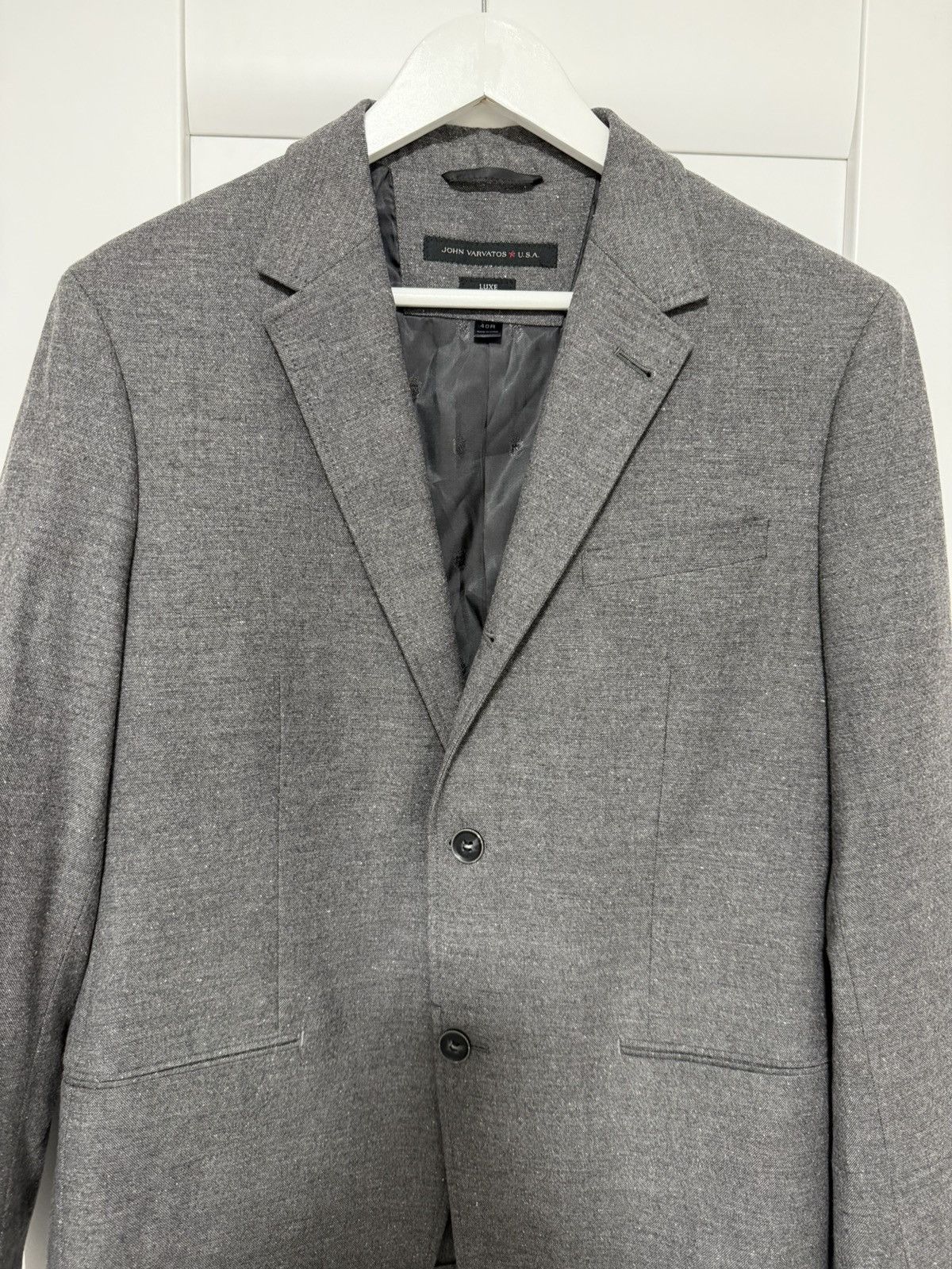 John Varvatos John Varvatos Wool Silk Blazer Size 40 Mens Size 40S - 3 Thumbnail