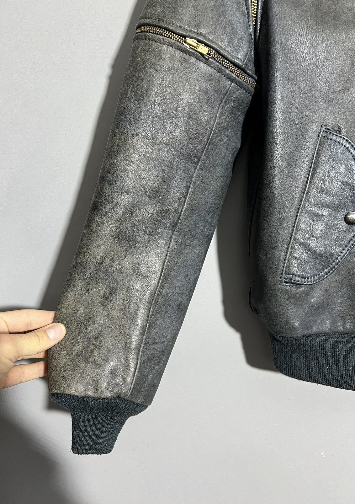 Hein Gericke × Vintage Vintage 90s Hein Gericke Leather Biker Zipper Racing Jacket Size US M / EU 48-50 / 2 - 3 Thumbnail