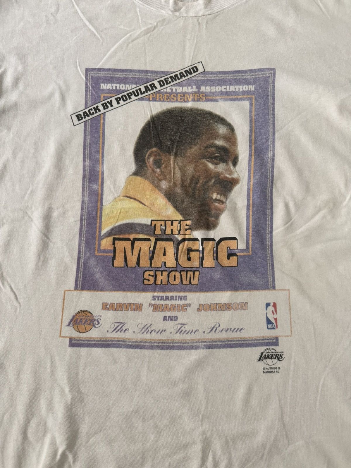 Nutmeg vintage MAGIC JOHNSON -lakers NBA Size US L / EU 52-54 / 3 - 3 Thumbnail