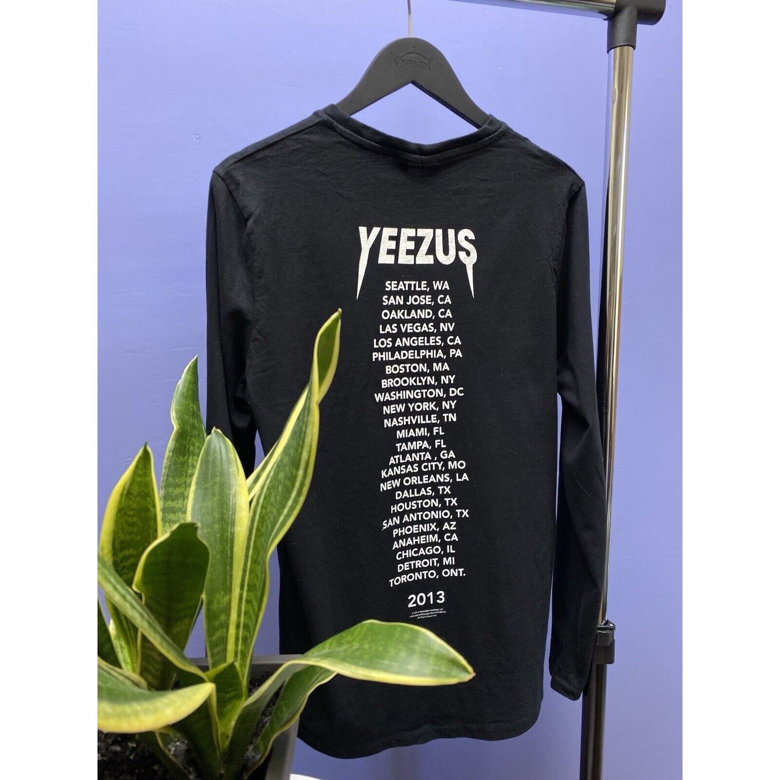 Asos × Kanye West KANYE WEST x ASOS YEEZUS Us Tour Long Sleeve L Black Men Size US L / EU 52-54 / 3 - 11 Thumbnail