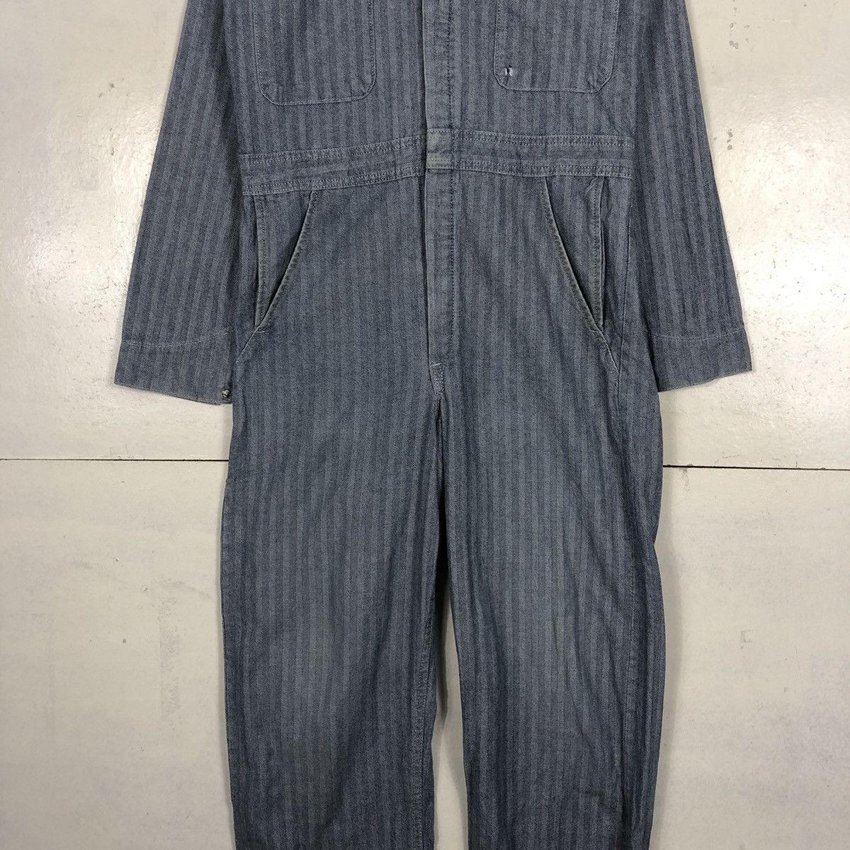 Vintage Coverall Overall OOD Fellow RedKap Size US 32 / EU 48 - 4 Thumbnail