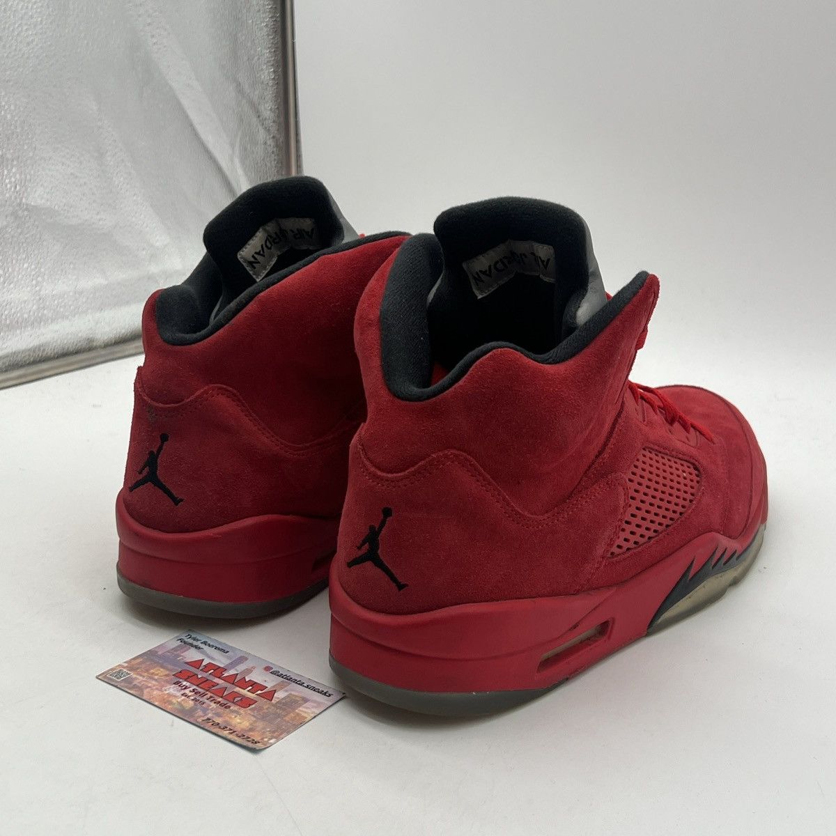 Jordan Brand Air Jordan 5 red suede Size US 12 / EU 45 - 5 Thumbnail