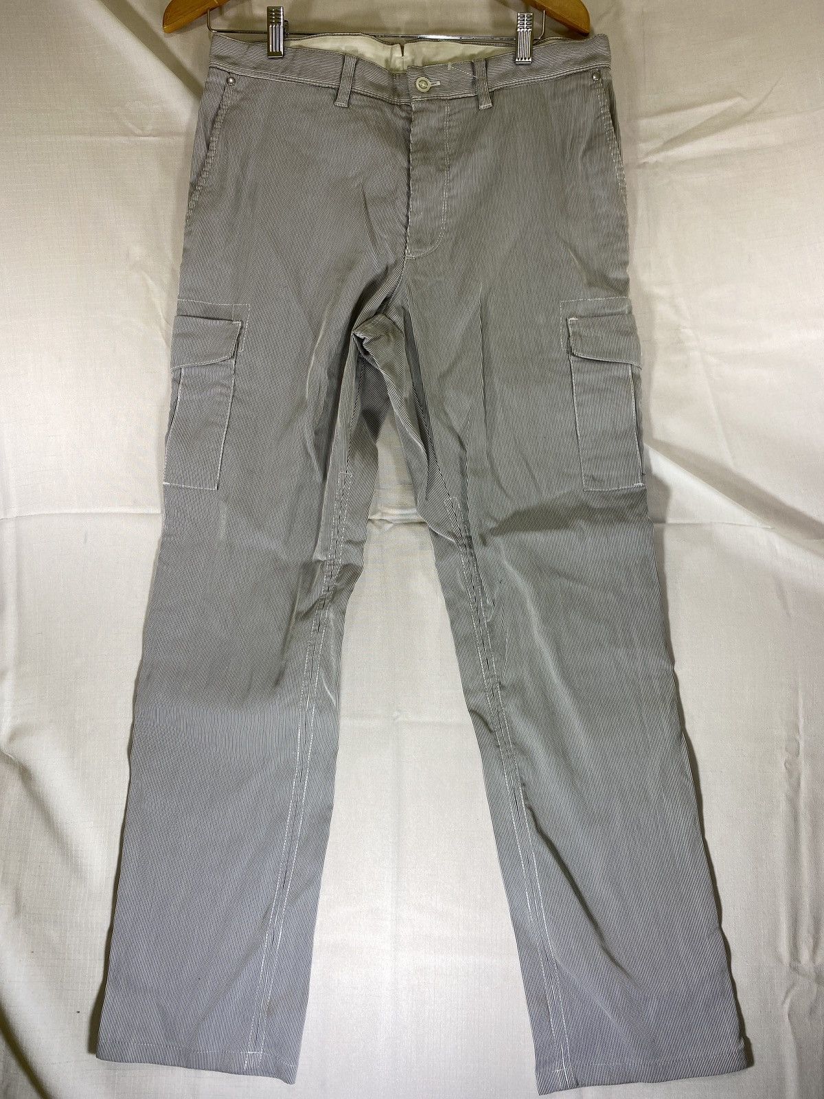 Mackintosh mackintosh philosophy pin stripe cargo pants Size US 32 / EU 48 - 1 Thumbnail