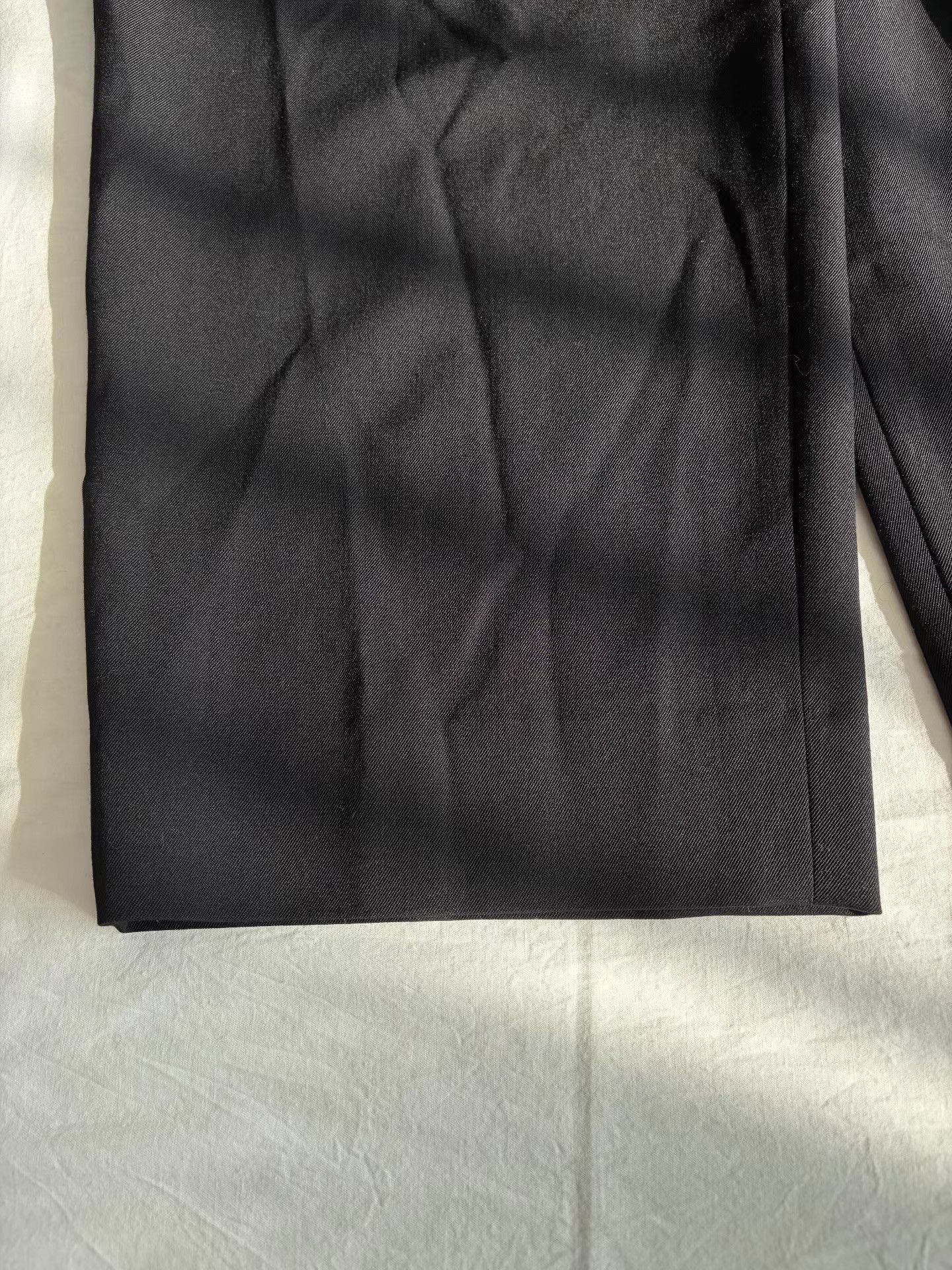 Sophnet. SOPHNET. Wool Relax-Fit Tuck Slacks Ｑ23 Size US 36 / EU 52 - 3 Thumbnail