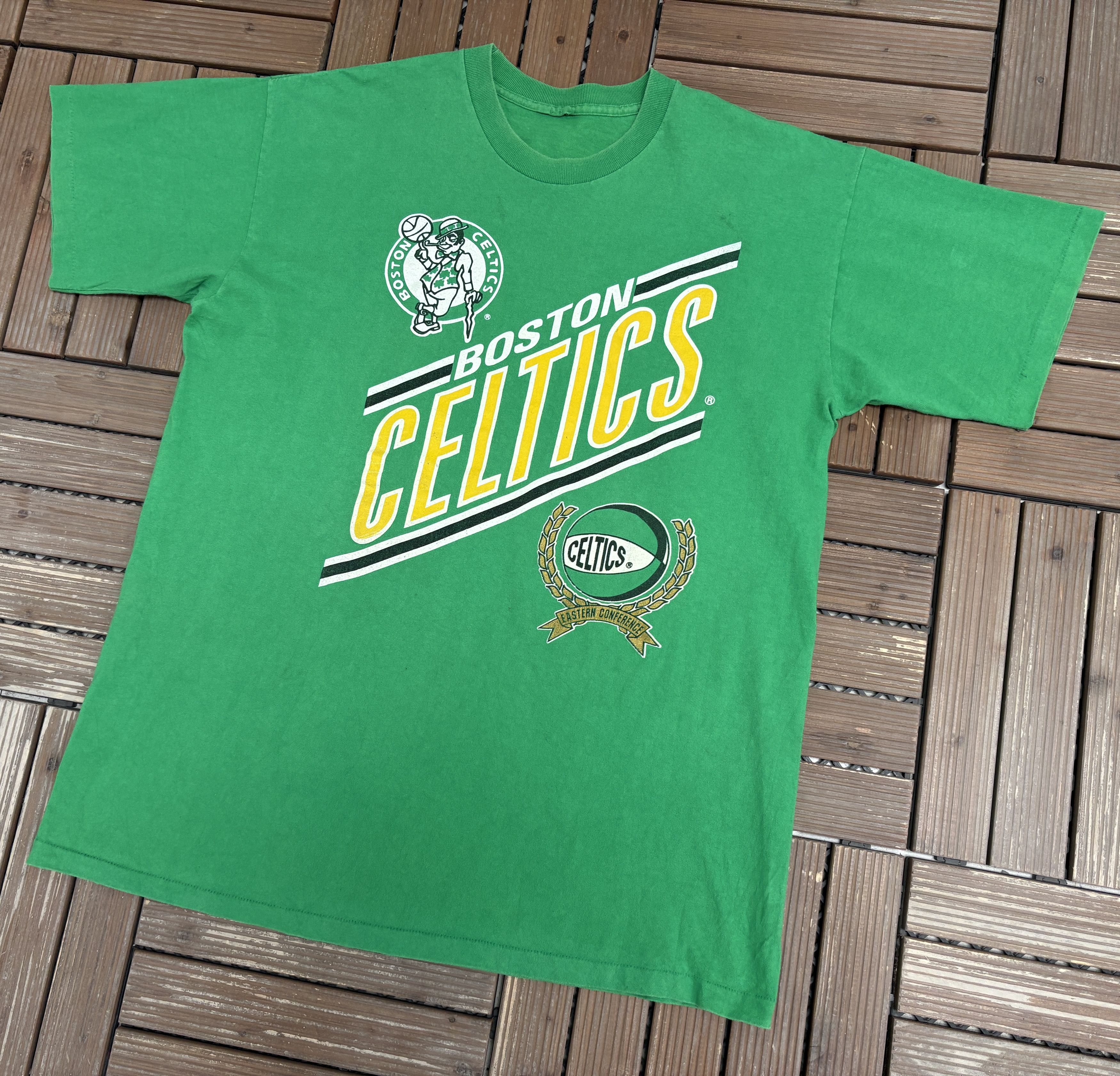 Vintage Boston Celtics Vintage Green T-Shirt Tee Size US XL / EU 56 / 4 - 3 Thumbnail