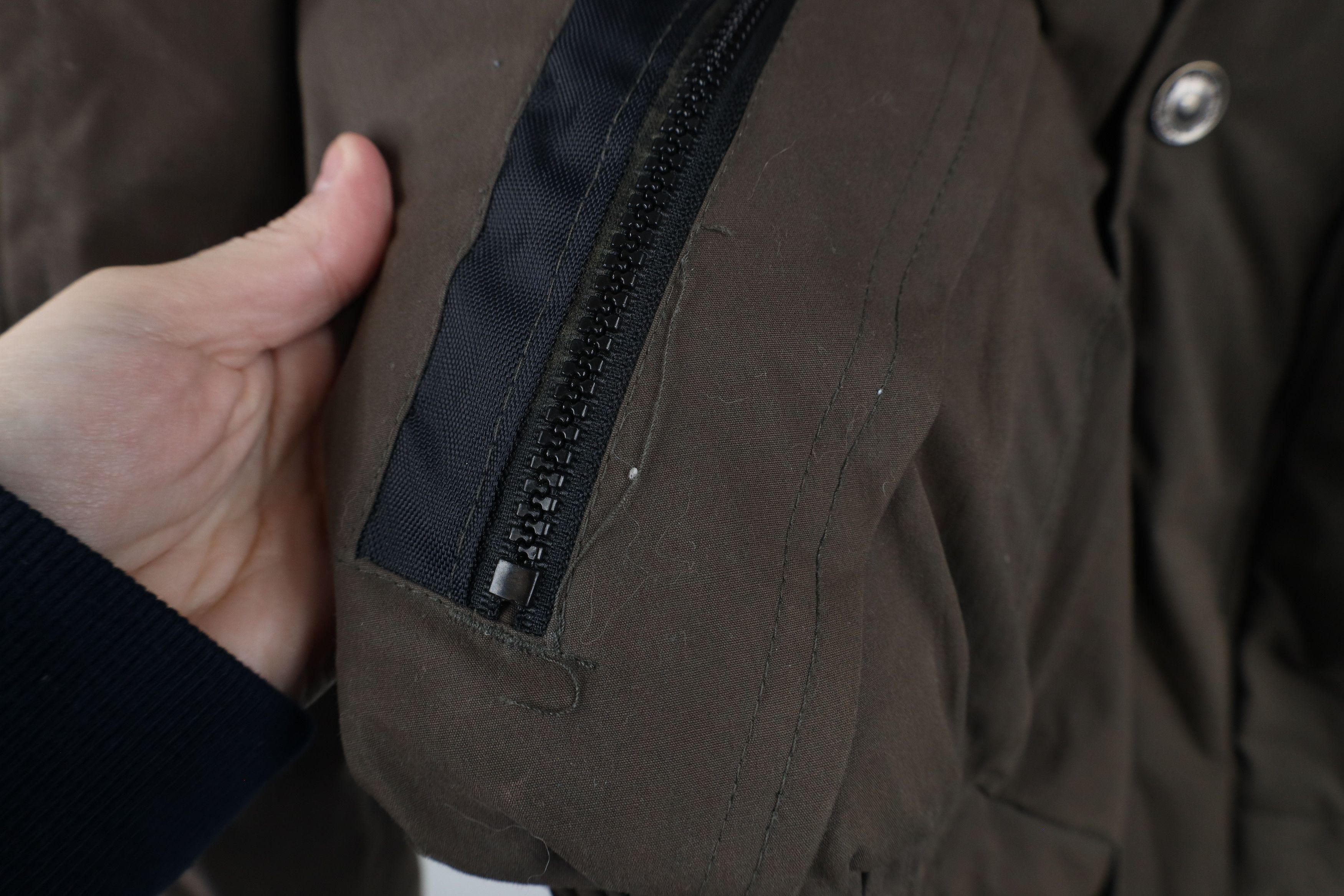 Vintage Vintage 90s Streetwear Quilted Full Zip Bomber Jacket Brown Size US M / EU 48-50 / 2 - 6 Thumbnail
