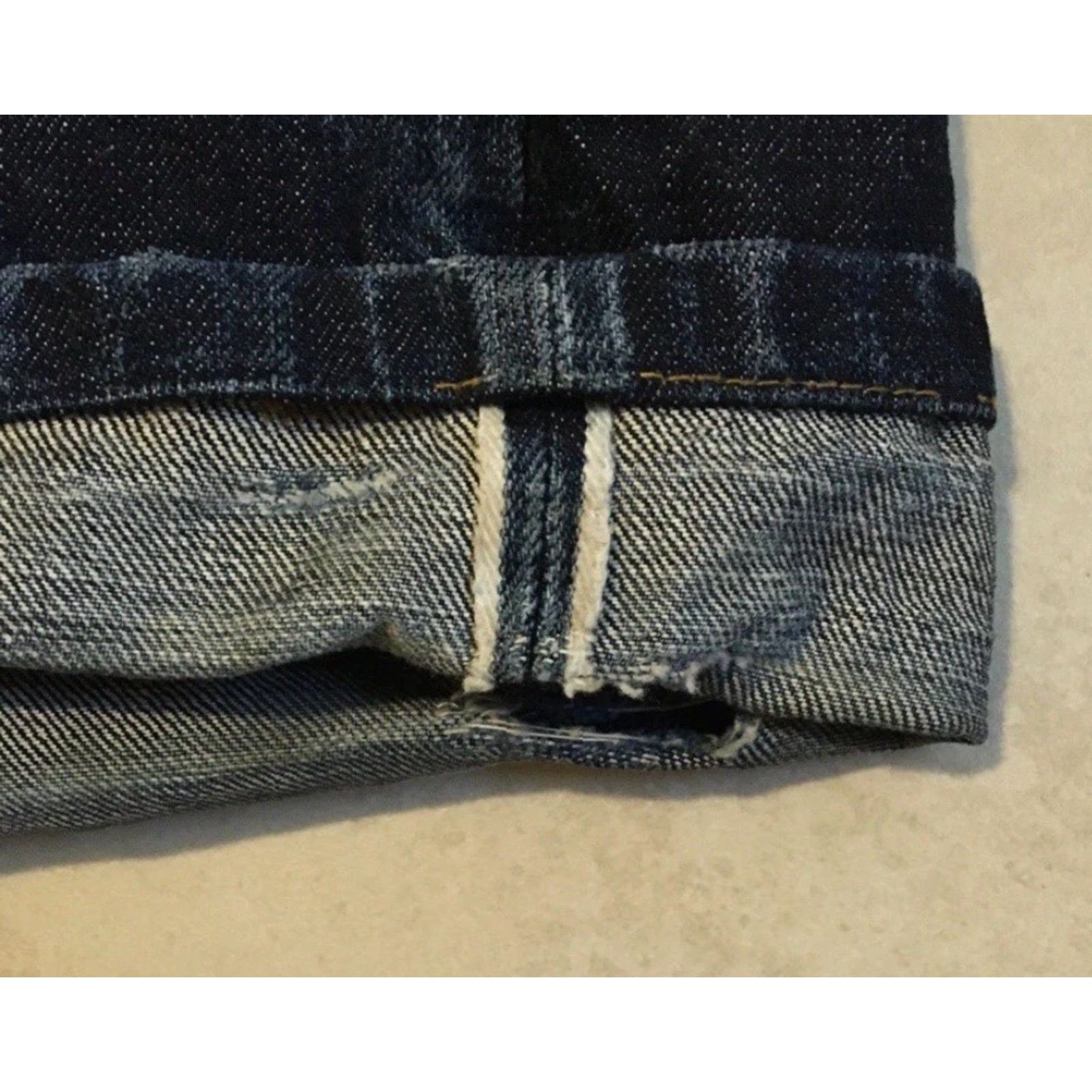 Alien Workshop VINTAGE Domestics Faded Distressed Selvedge Denim Jeans 36 Men Blue Jeans 80s 90s Grunge Rock Size US 36 / EU 52 - 4 Thumbnail