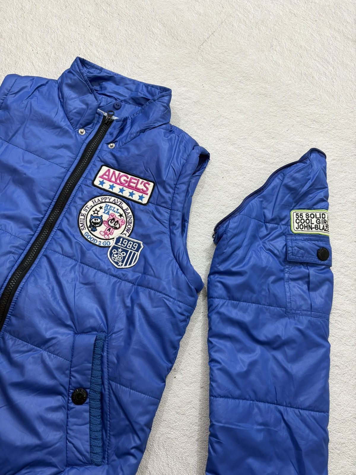 Comme des Garcons 2000s Angel blue puffer jacket beauty beast style Size US S / EU 44-46 / 1 - 8 Thumbnail