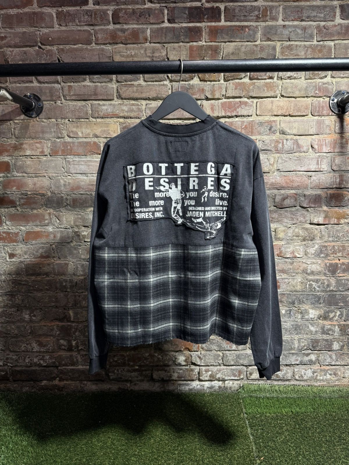 Bottega Desires Bottega Desires Hybrid Flannel Shirt Sz. M Size US M / EU 48-50 / 2 - 2 Thumbnail