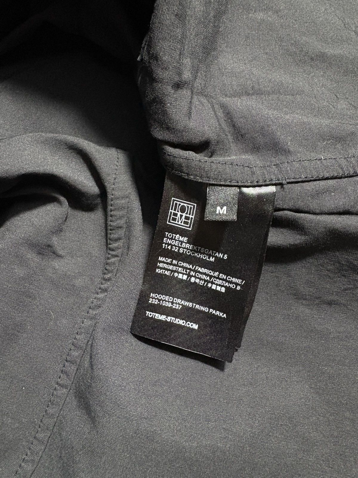 Toteme TOTEME DRAWSTRING HOODED MID-LENGHT TRENCH COAT Size M / US 6-8 / IT 42-44 - 6 Thumbnail