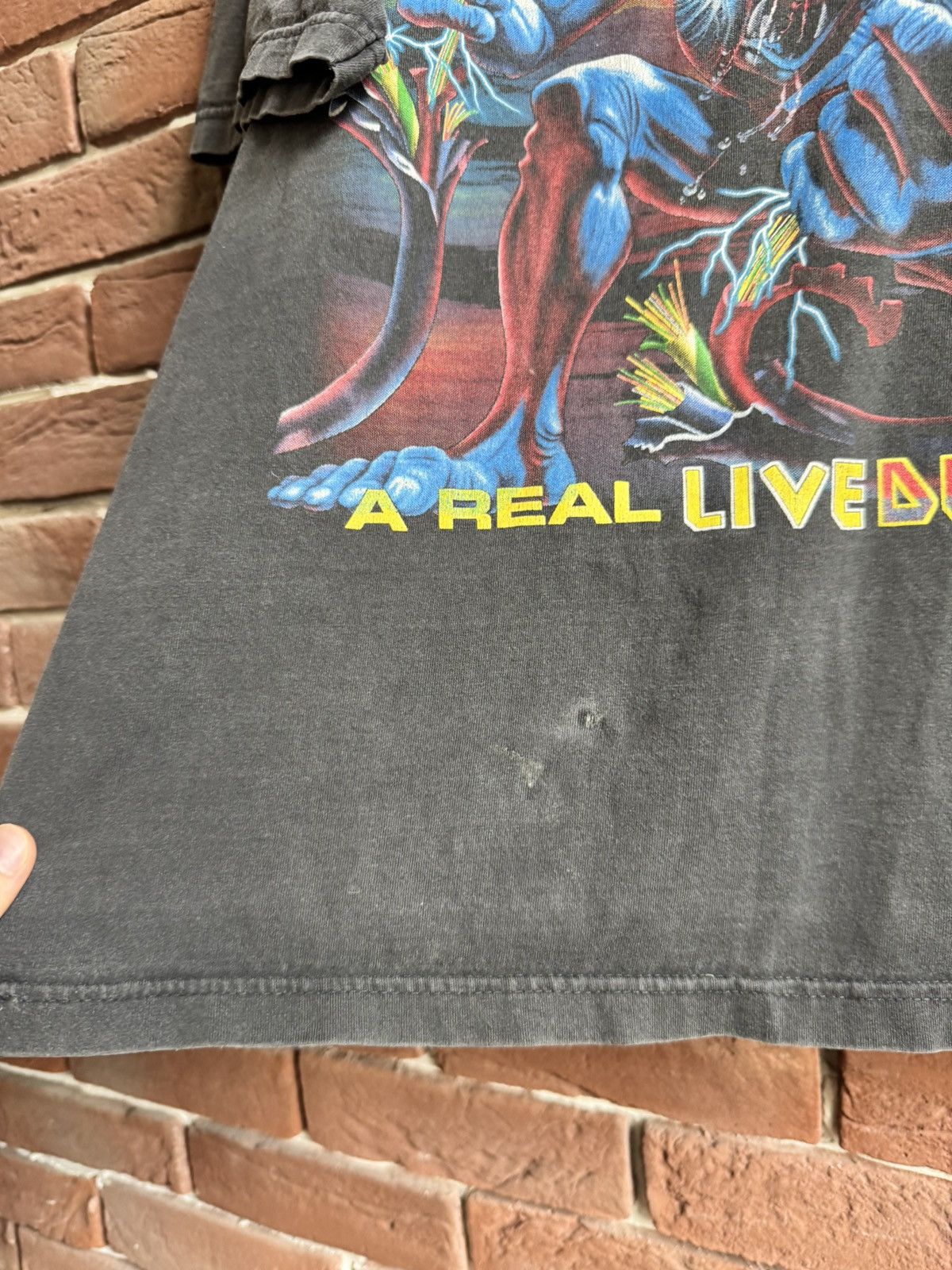 Band Tees Rare Iron Maiden Real Live Dead One Rock Metal Band T Shirt Size US L / EU 52-54 / 3 - 4 Thumbnail