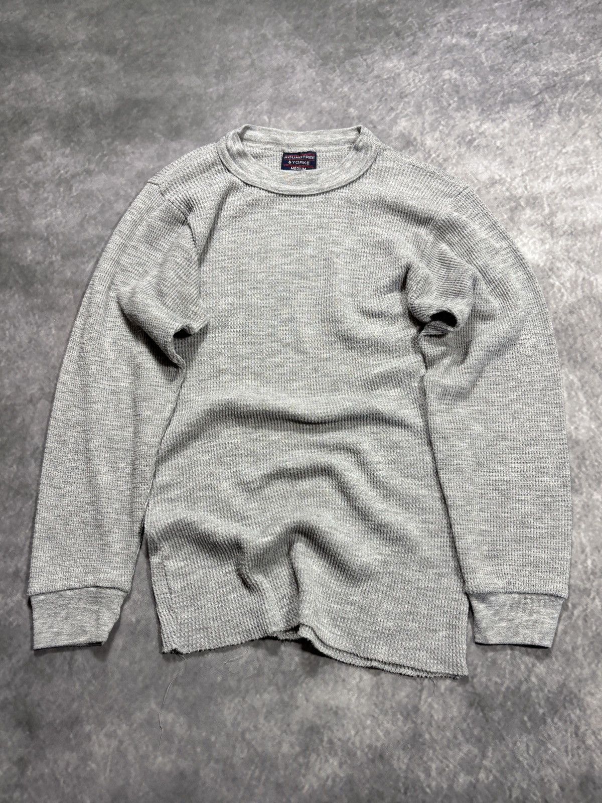 Vintage Vintage Thermal Base Layer 80s 90s Waffle Blank Made in USA Size US XS / EU 42 / 0 - 1 Thumbnail
