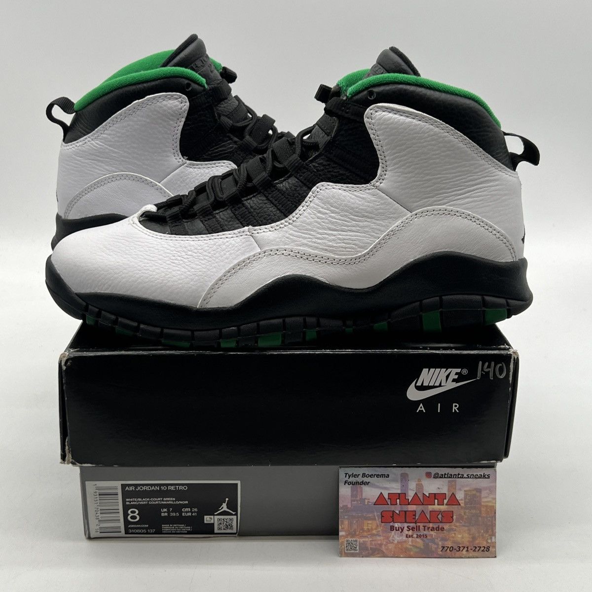 Jordan Brand Air Jordan 10 Seattle Size US 8 / EU 41 - 1 Thumbnail