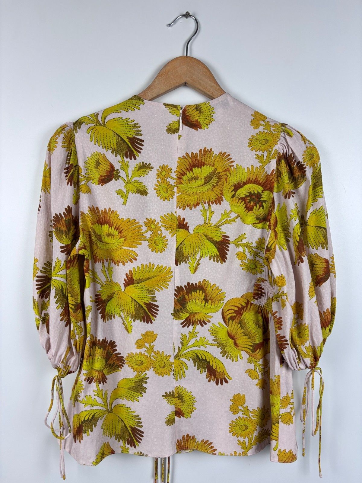 Ted Baker Womens Ted Baker Floral Blouse Yellow Size 1 Size S / US 4 / IT 40 - 4 Thumbnail