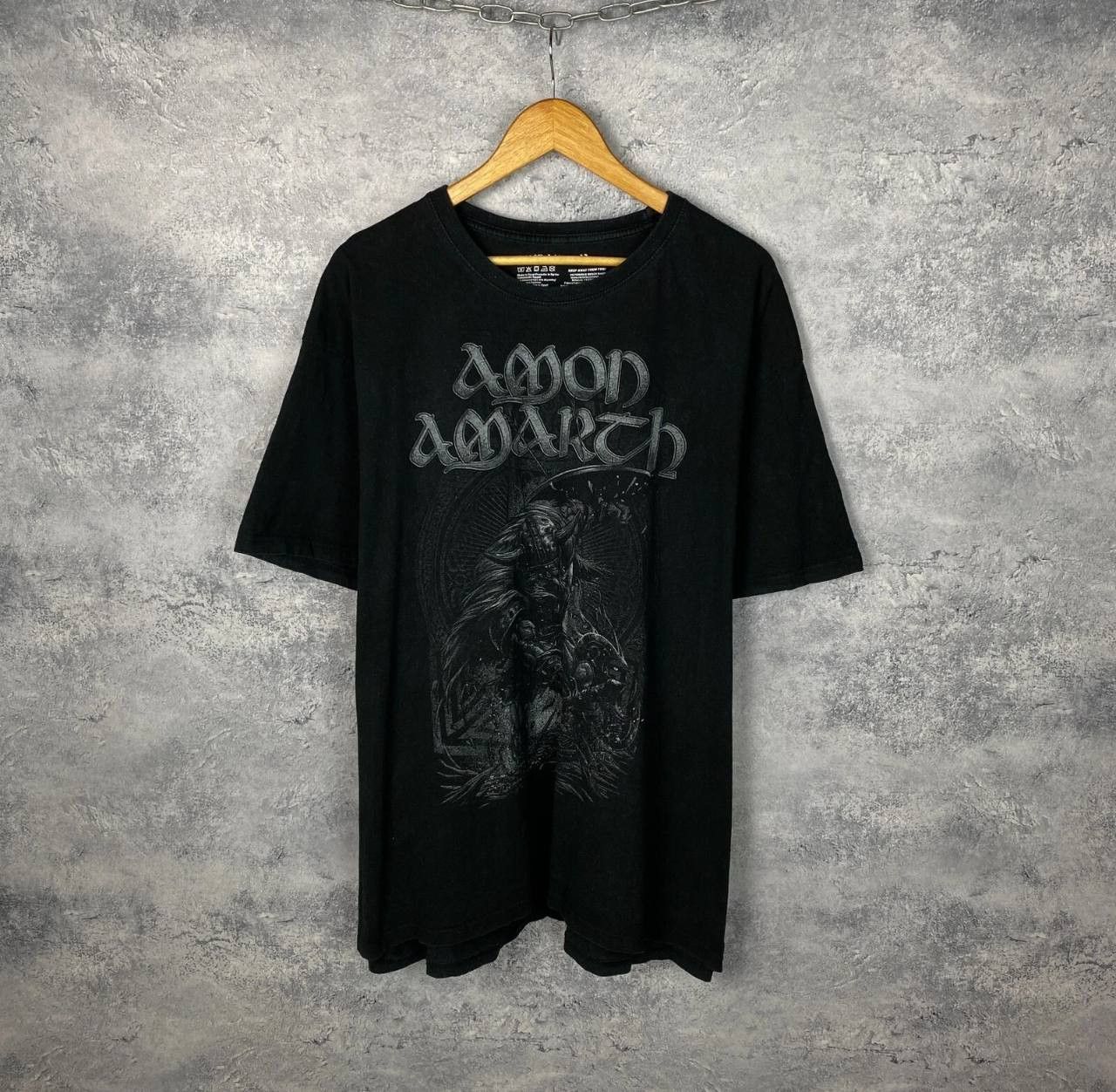 Band Tees Amon Amarth Tee Men's Size 4XL Black Short Sleeve ` Size US XXL / EU 58 / 5 - 1 Thumbnail