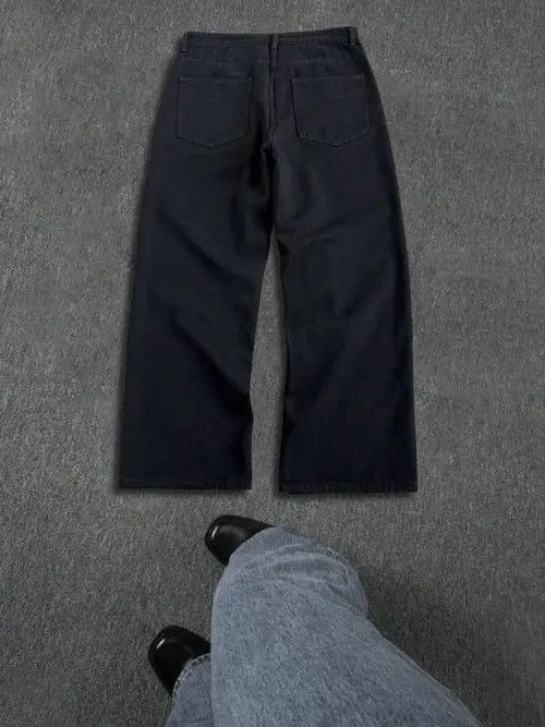 Jean × Vintage Baggy skate Y2K Street graphic drip jeans Size US 30 / EU 46 - 3 Thumbnail