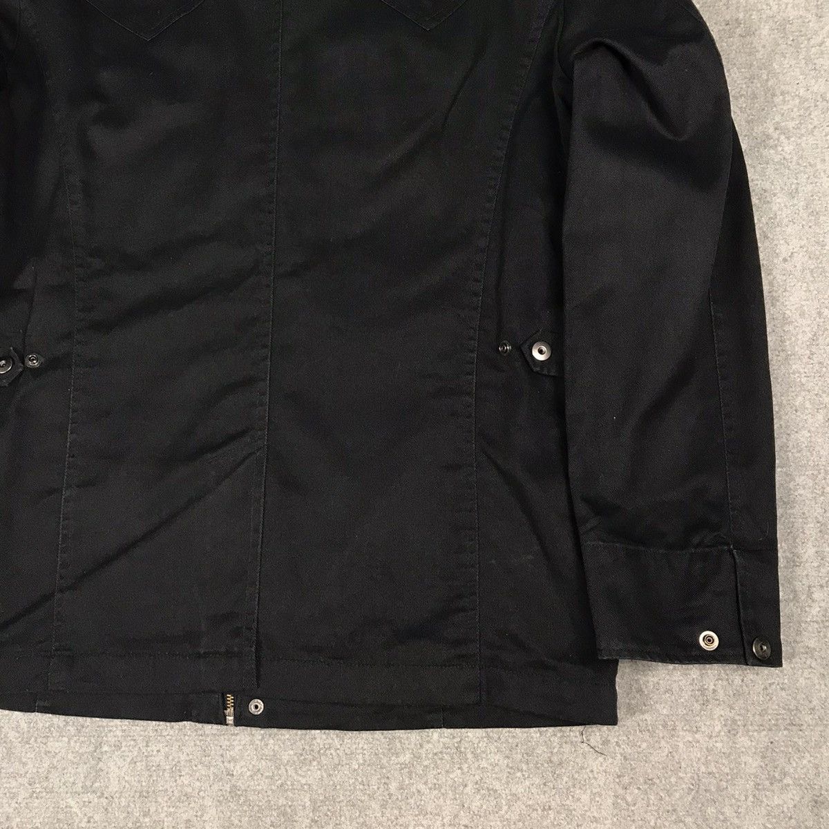 If Six Was Nine × Japanese Brand × Tornado Mart MOSSIMO BLACK PUNK JAPAN ZIPPER JACKET Size US XL / EU 56 / 4 - 8 Thumbnail