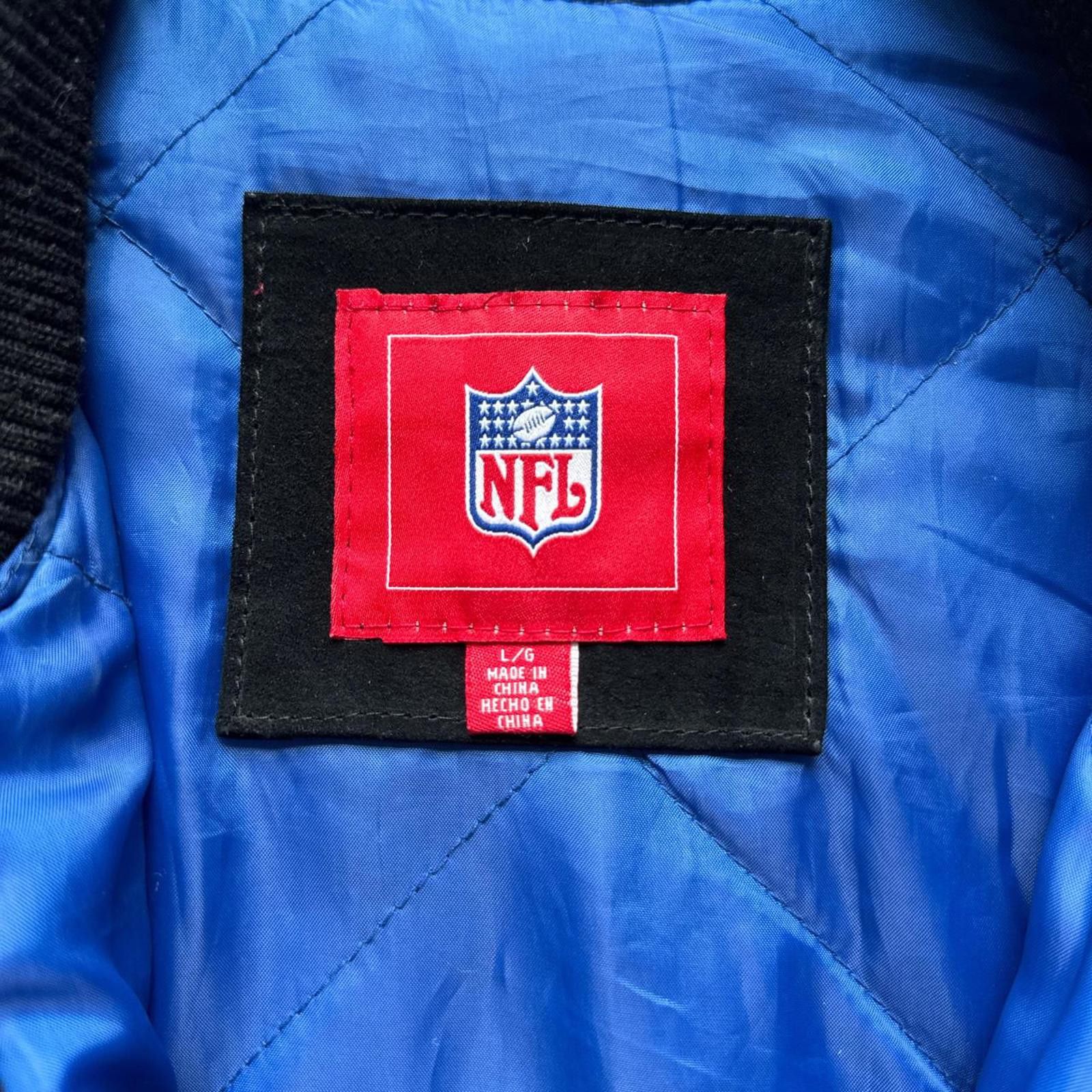 NFL South Florida Super Bowl 2007 XLI Vintage Y2k Varsity Jacket Size US L / EU 52-54 / 3 - 5 Thumbnail