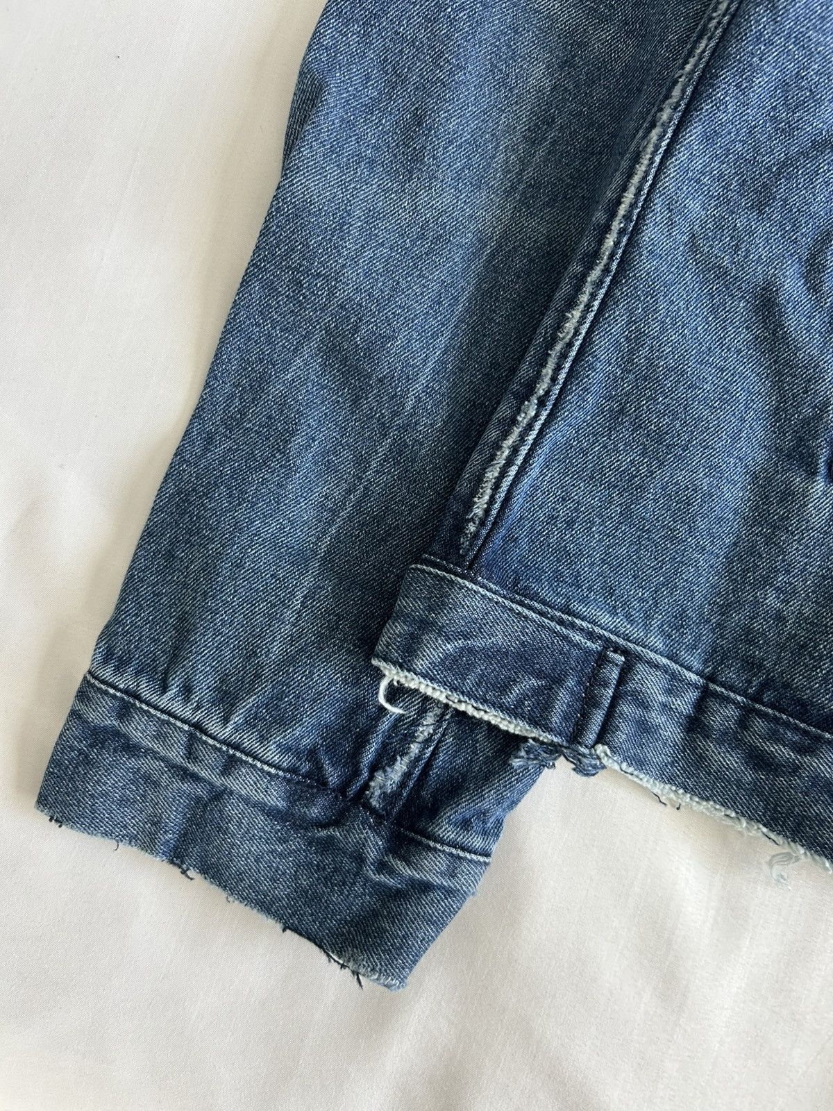 Ksubi Ksubi Distressed Classic Denim Jacket Size US XL / EU 56 / 4 - 2 Thumbnail