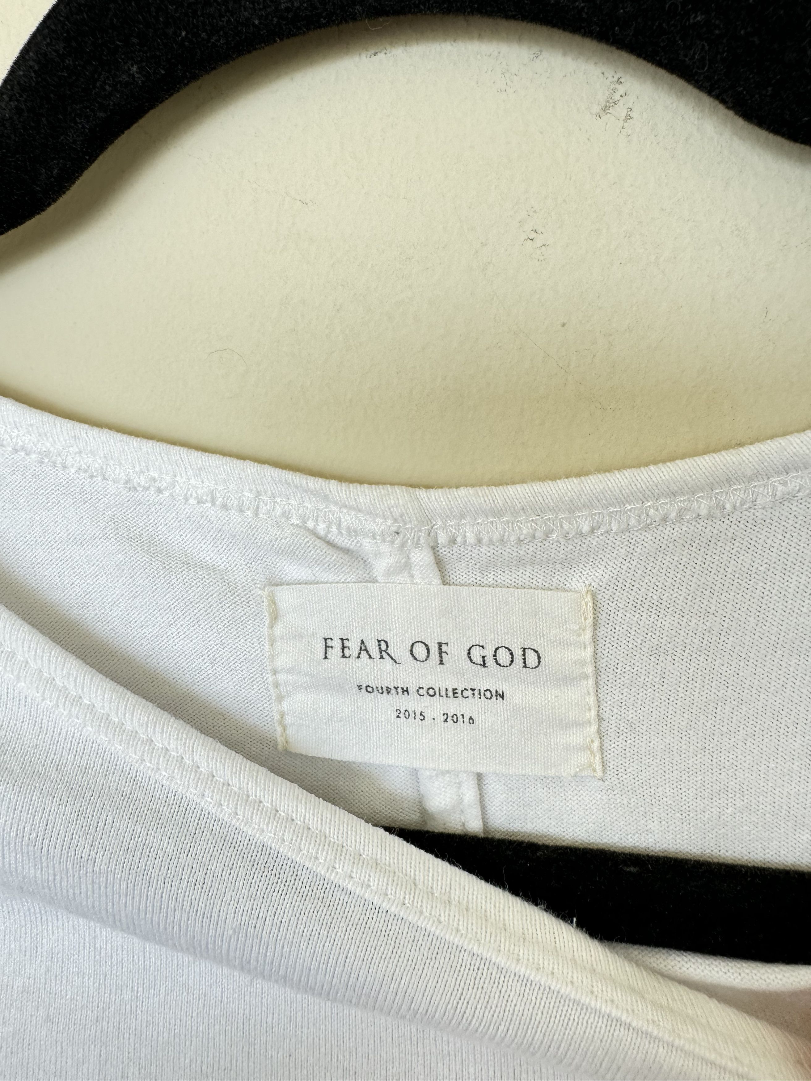Fear of God Fear Of God 4th Collection White Long Sleeve Size US L / EU 52-54 / 3 - 3 Thumbnail