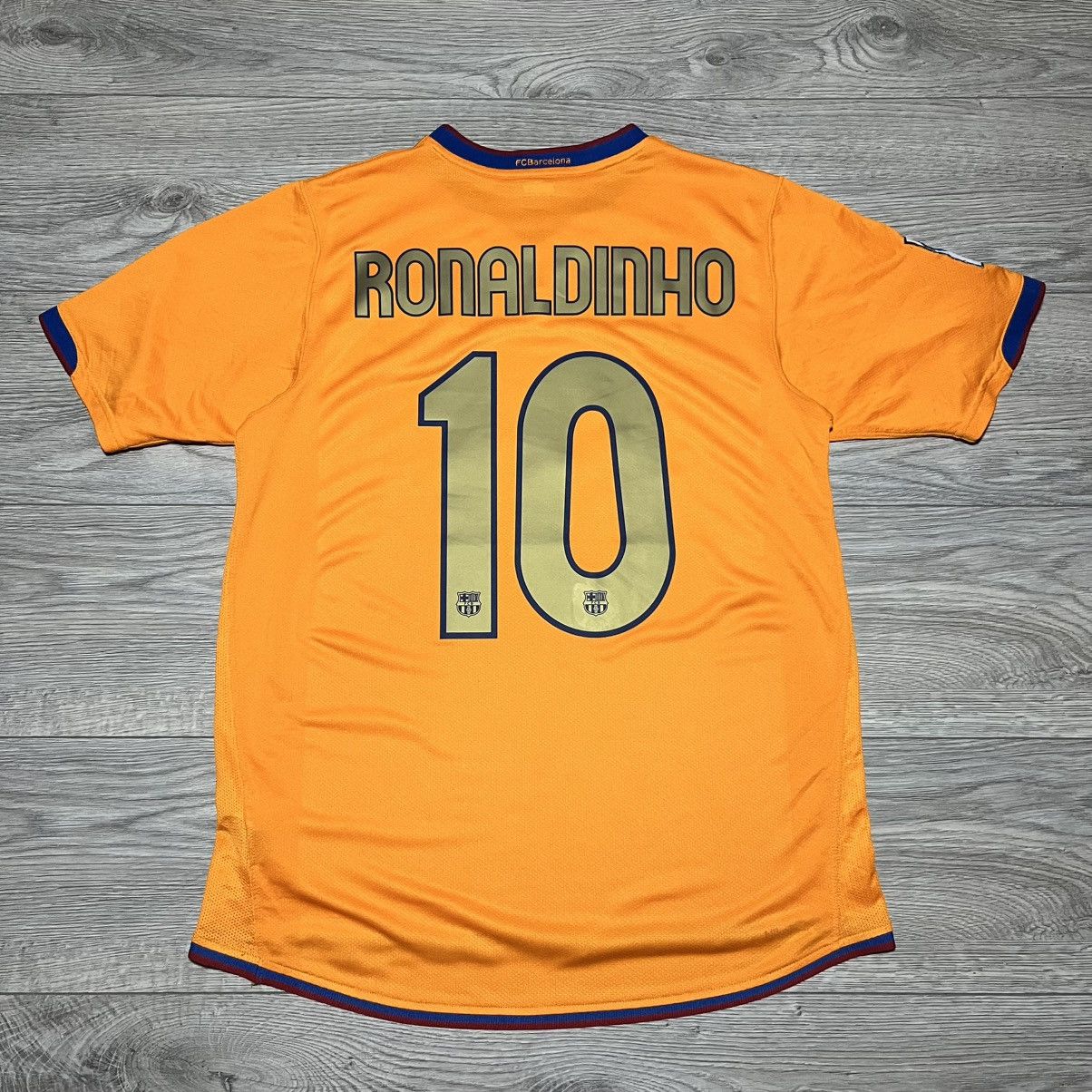 Nike Barcelona Ronaldinho Nike Jersey Size US M / EU 48-50 / 2 - 1 Thumbnail
