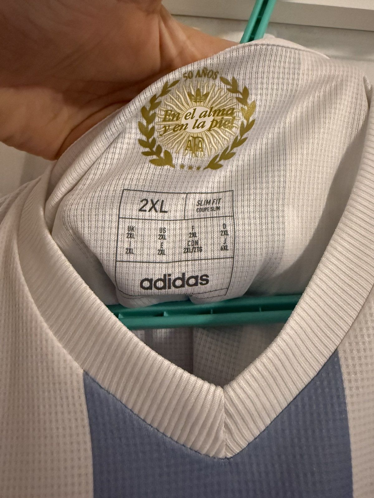 Adidas Adidas 50 years Messi ARGENTINA ANNIVERSARY JERSEY Size US XXL / EU 58 / 5 - 3 Thumbnail