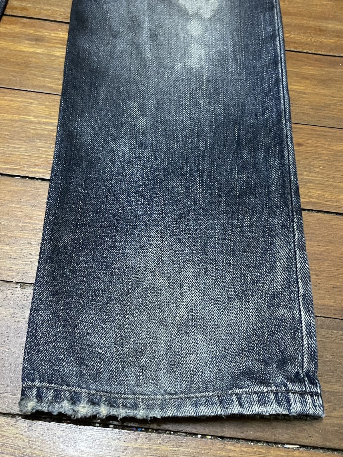 If Six Was Nine × Japanese Brand × Le Grande Bleu (L.G.B.) Rare Vintage Japanese Brand Masculo Painting Jeans 1990s Size US 29 - 8 Thumbnail